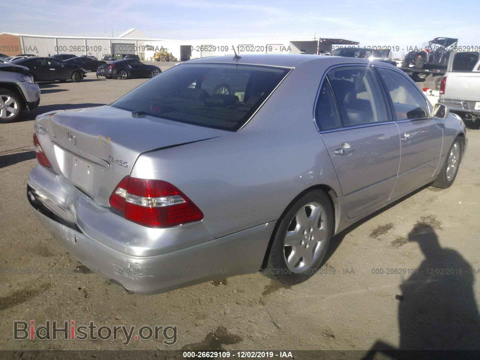2004 LEXUS LS - VIN: JTHBN36F840137392 - Photo 4