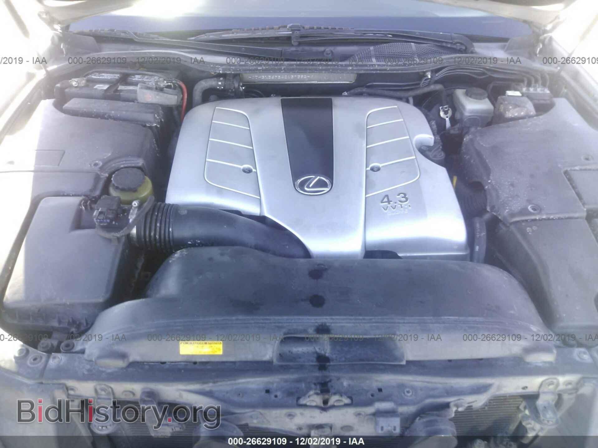 2004 LEXUS LS - VIN: JTHBN36F840137392 - Photo 10