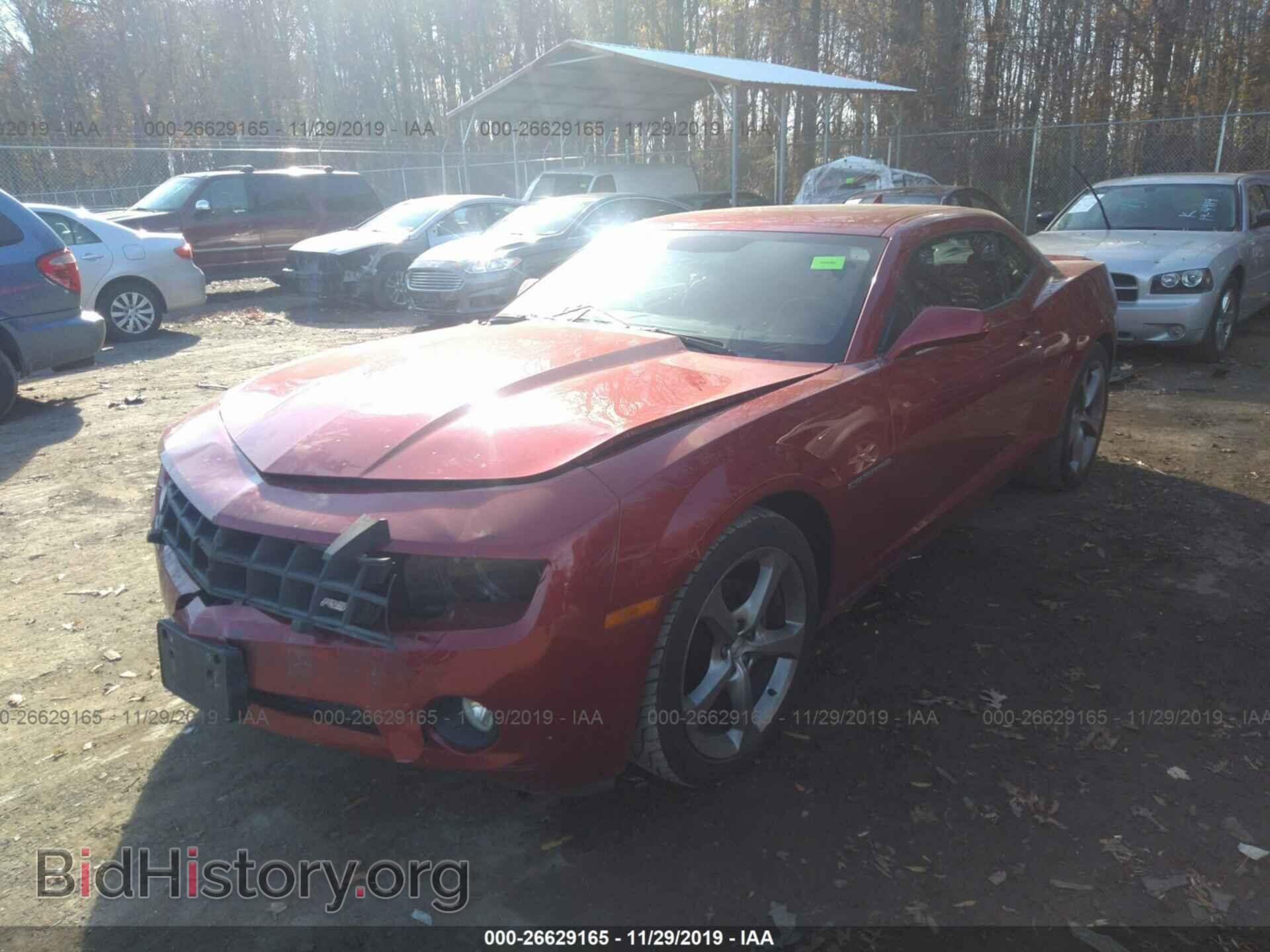 2013 CHEVROLET CAMARO - VIN: 2G1FB1E30D9153186 - Фото 2