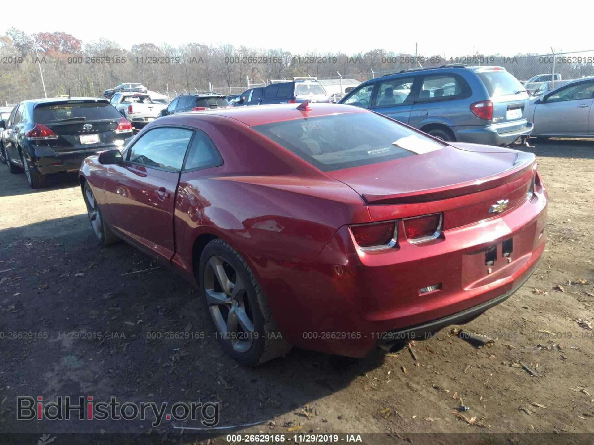 2013 CHEVROLET CAMARO - VIN: 2G1FB1E30D9153186 - Фото 3
