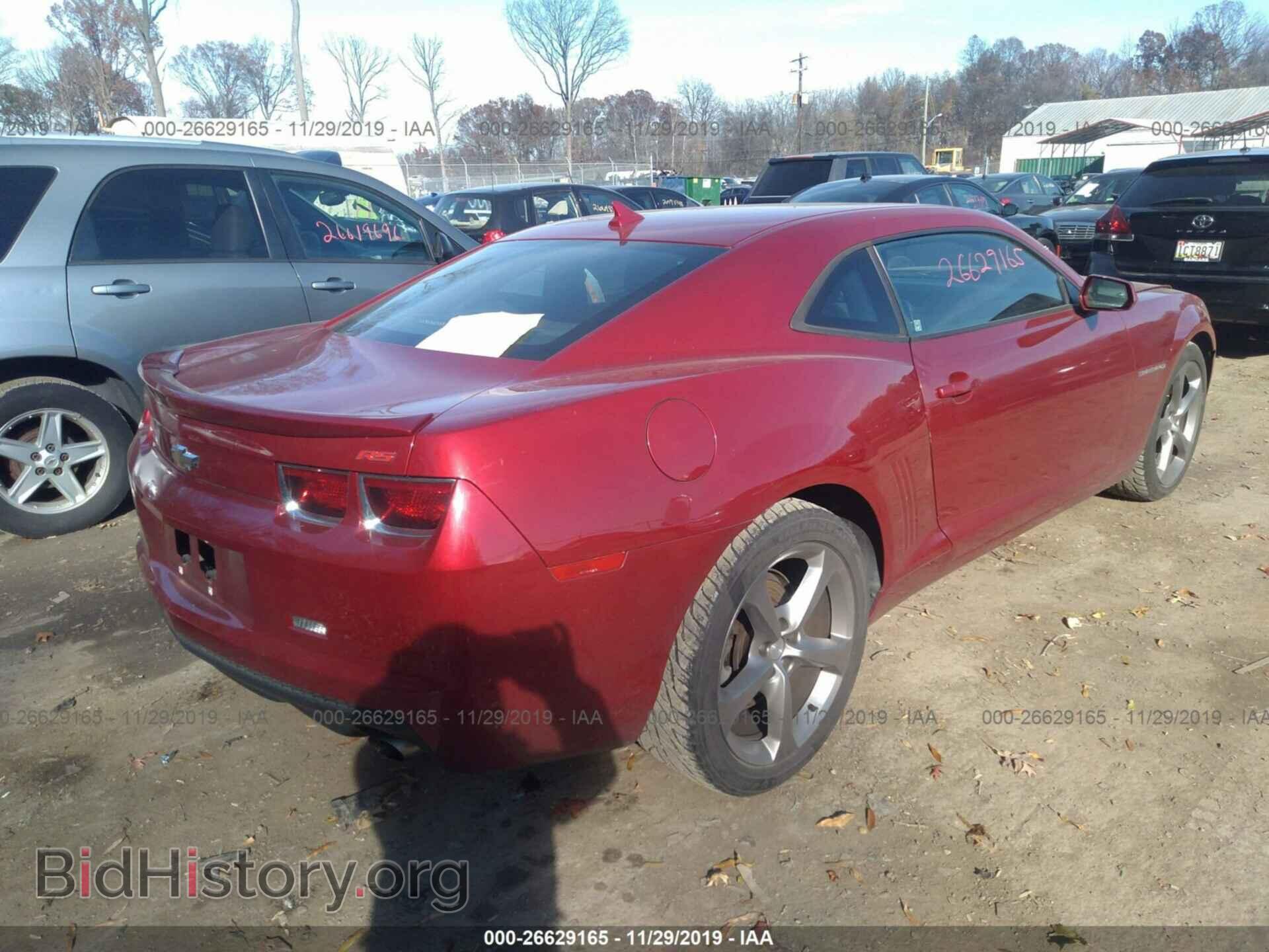 2013 CHEVROLET CAMARO - VIN: 2G1FB1E30D9153186 - Фото 4