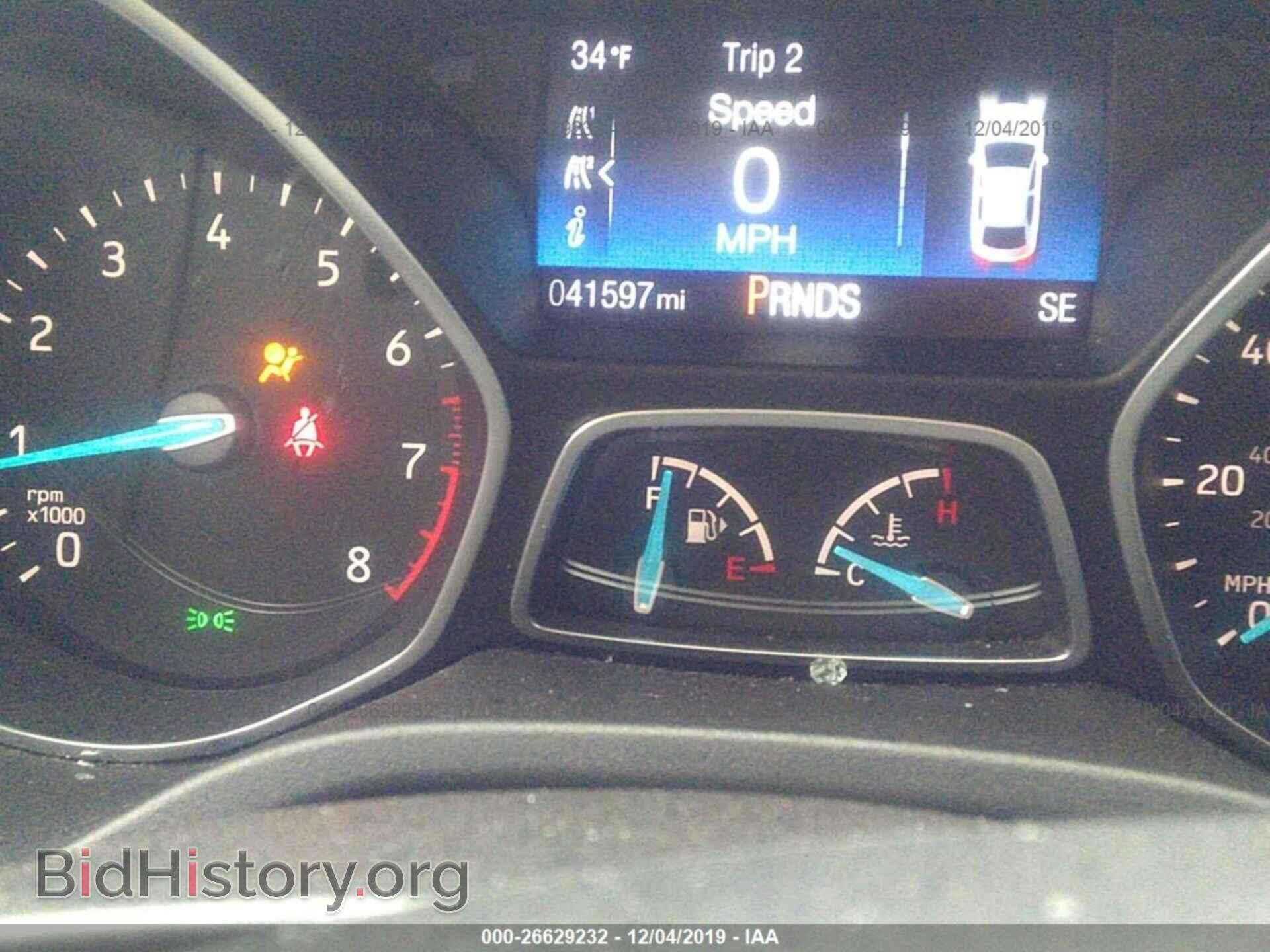 2017 FORD FOCUS - VIN: 1FADP3N26HL291497 - Фото 7