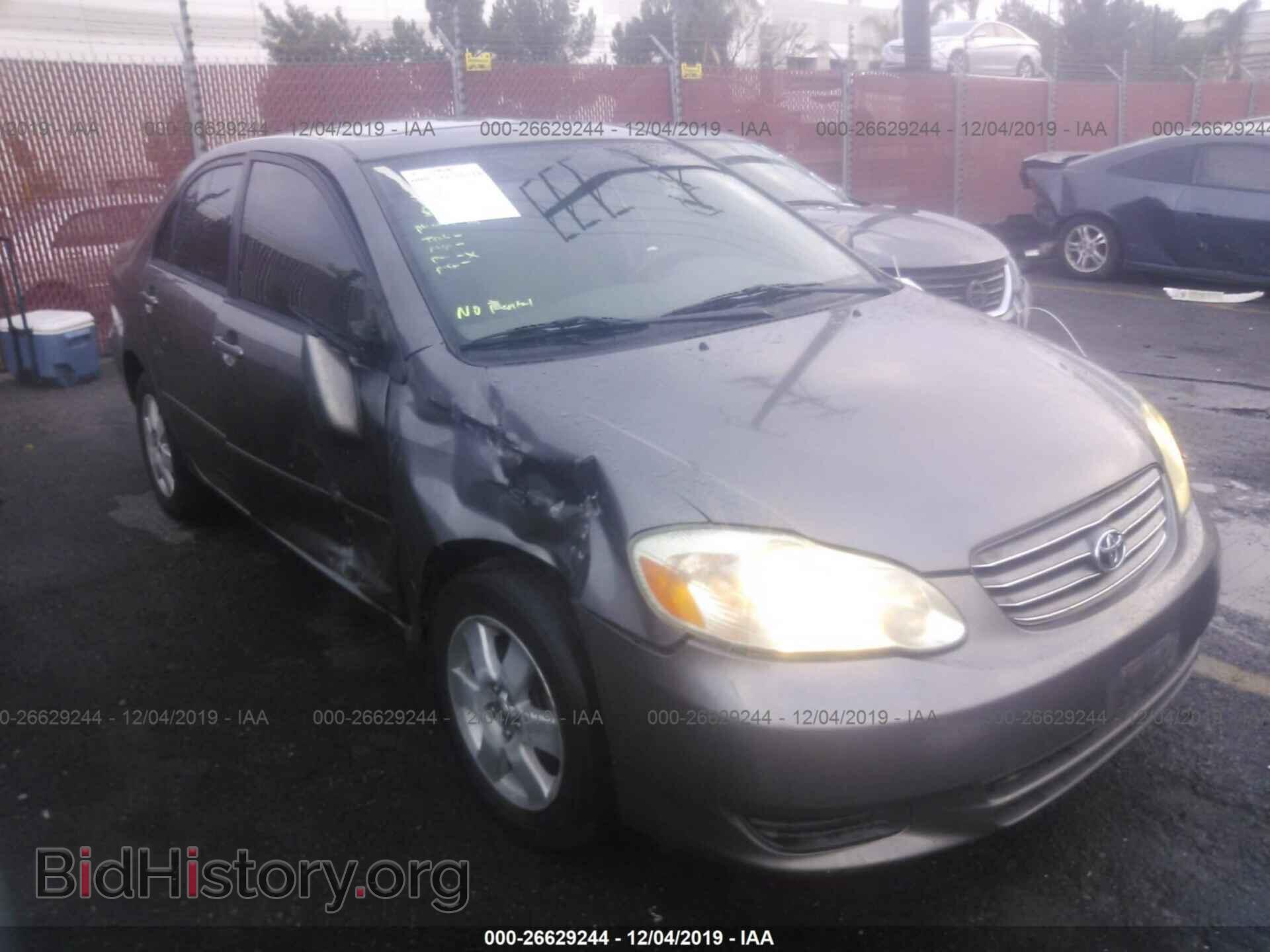 Фотография 1NXBR38E93Z093674 - TOYOTA COROLLA 2003