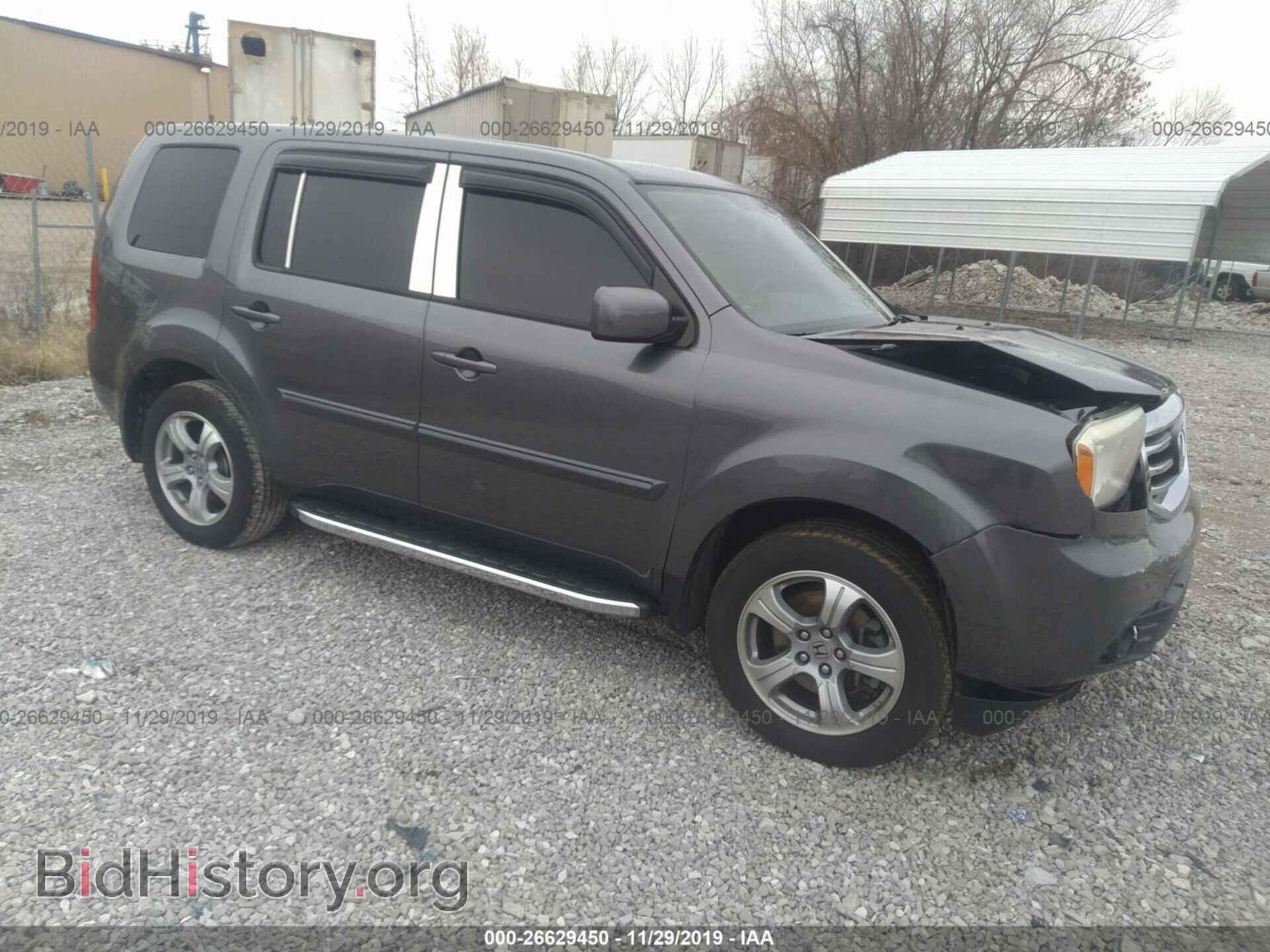 Фотография 5FNYF3H50EB028909 - HONDA PILOT 2014