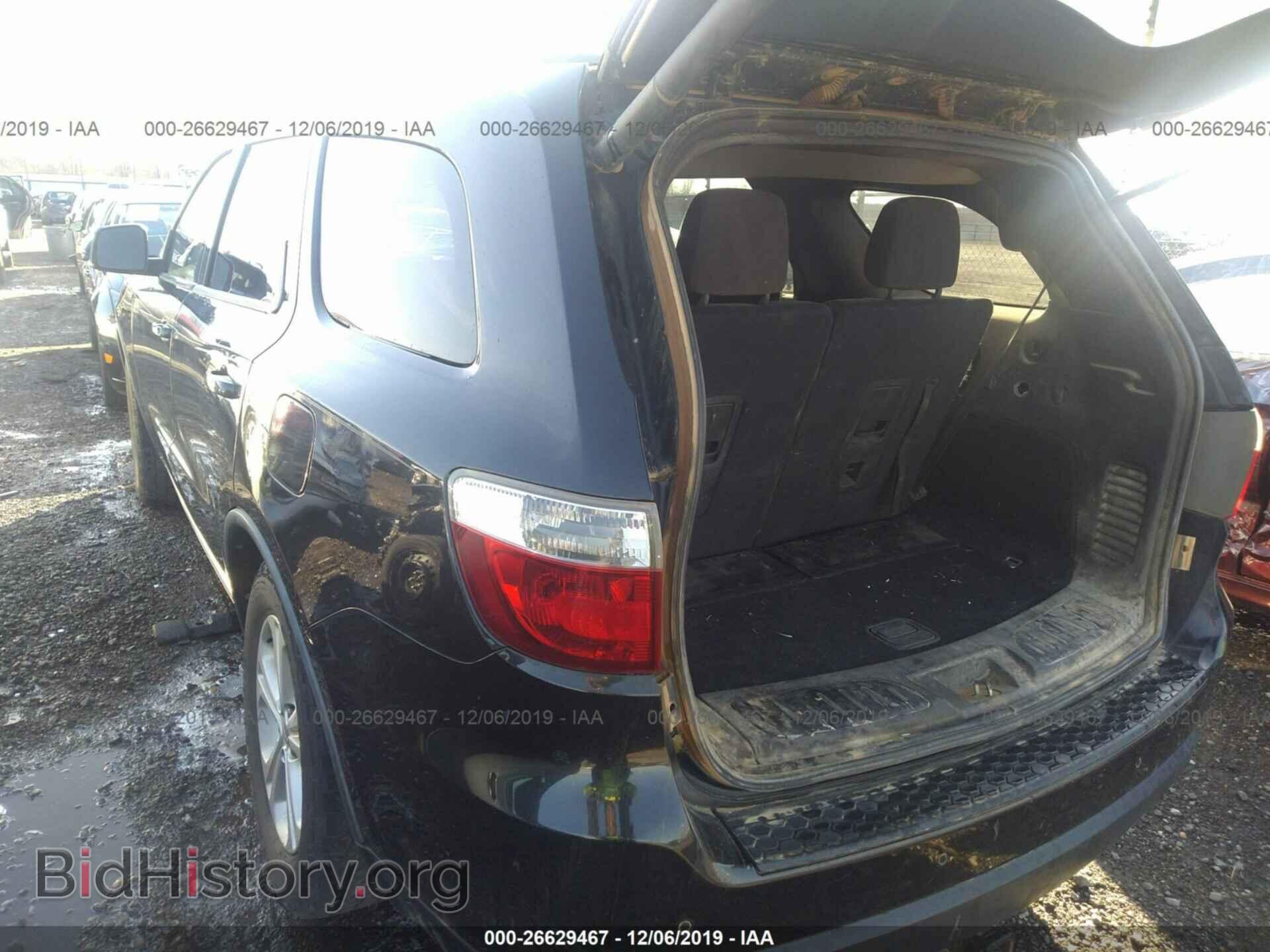 2012 DODGE DURANGO - VIN: 1C4RDHDG0CC113693 - Фото 3