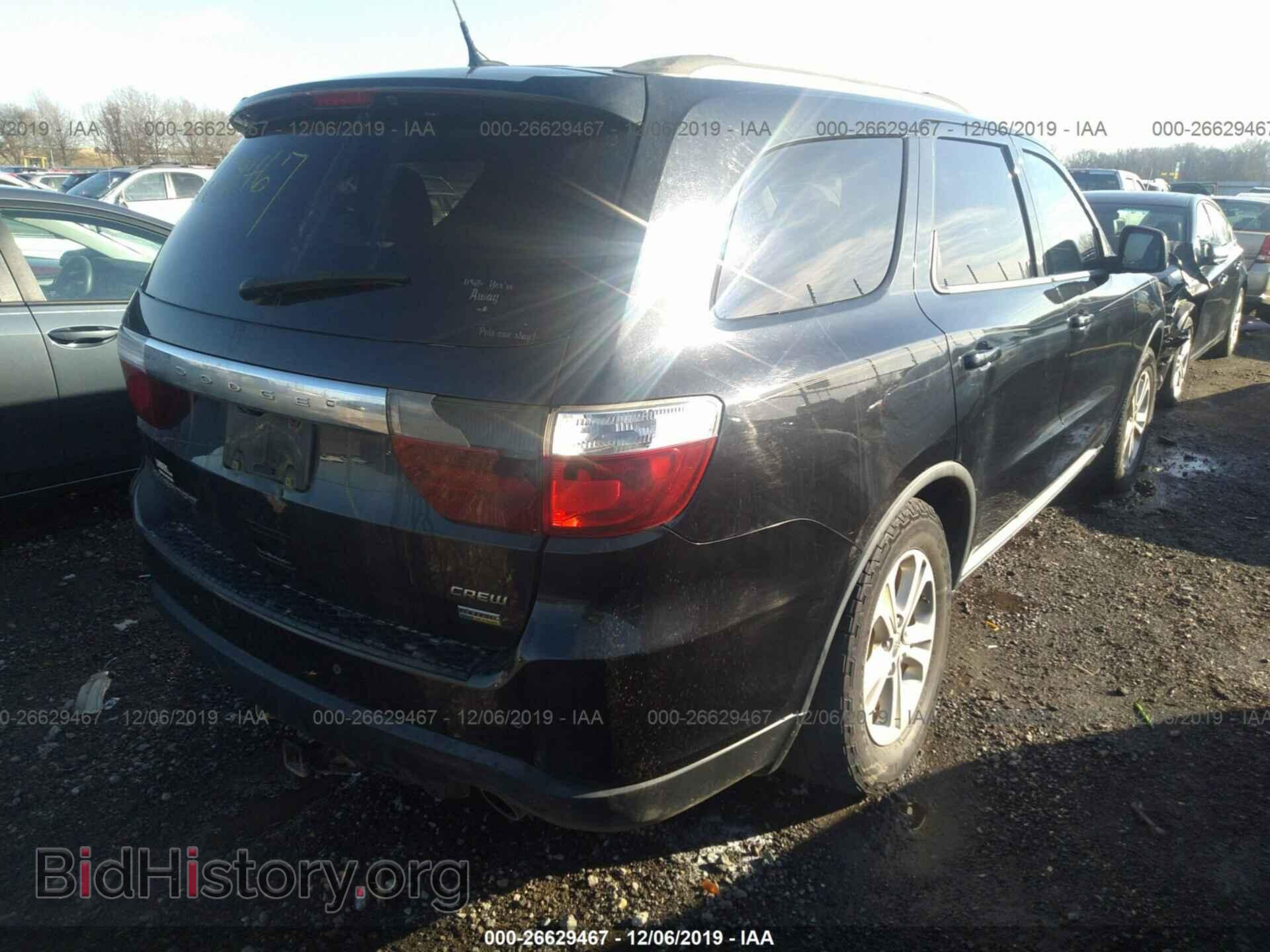 2012 DODGE DURANGO - VIN: 1C4RDHDG0CC113693 - Фото 4