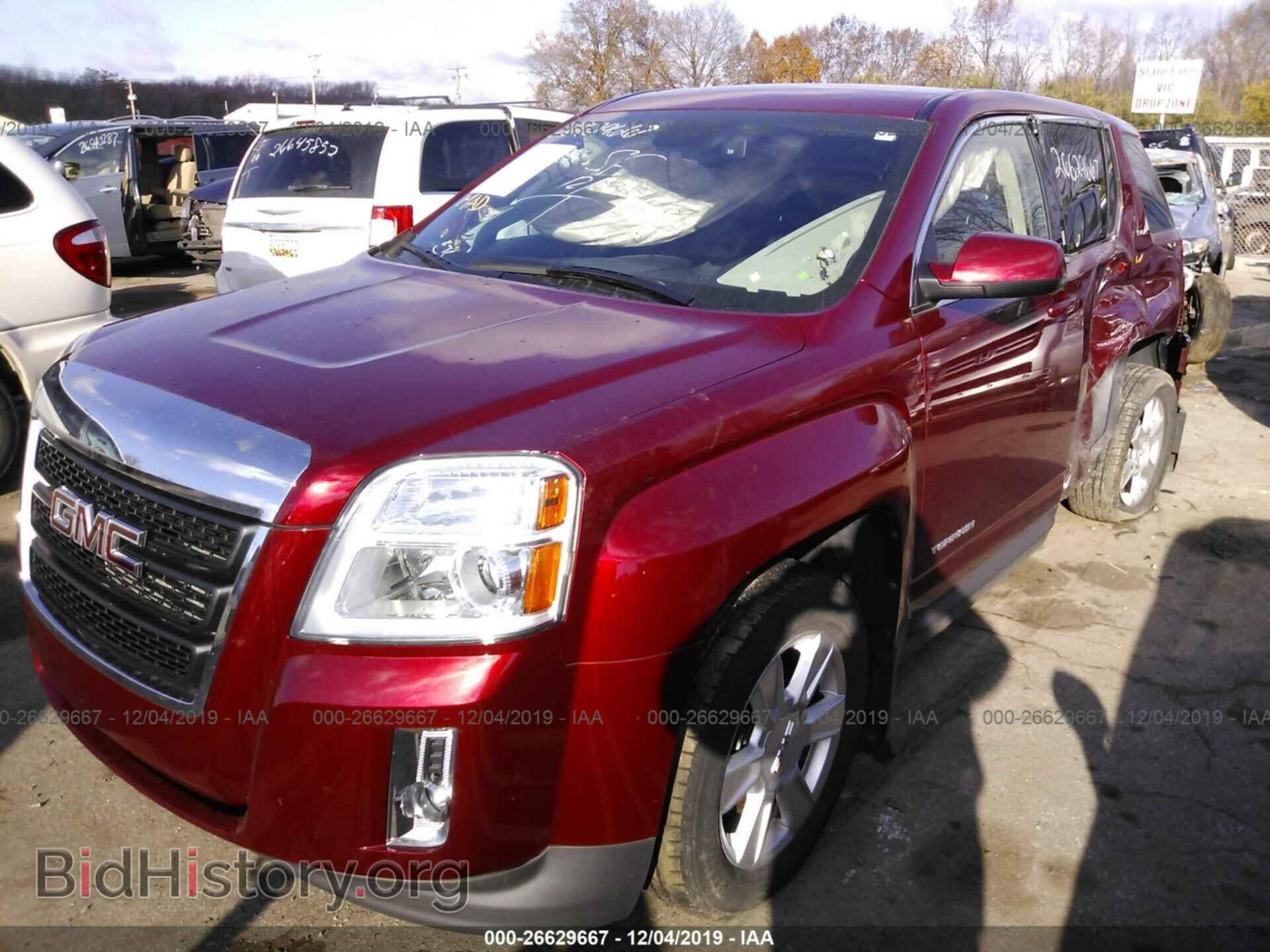 2012 GMC TERRAIN - VIN: 2GKALMEK7C6303340 - Фото 2