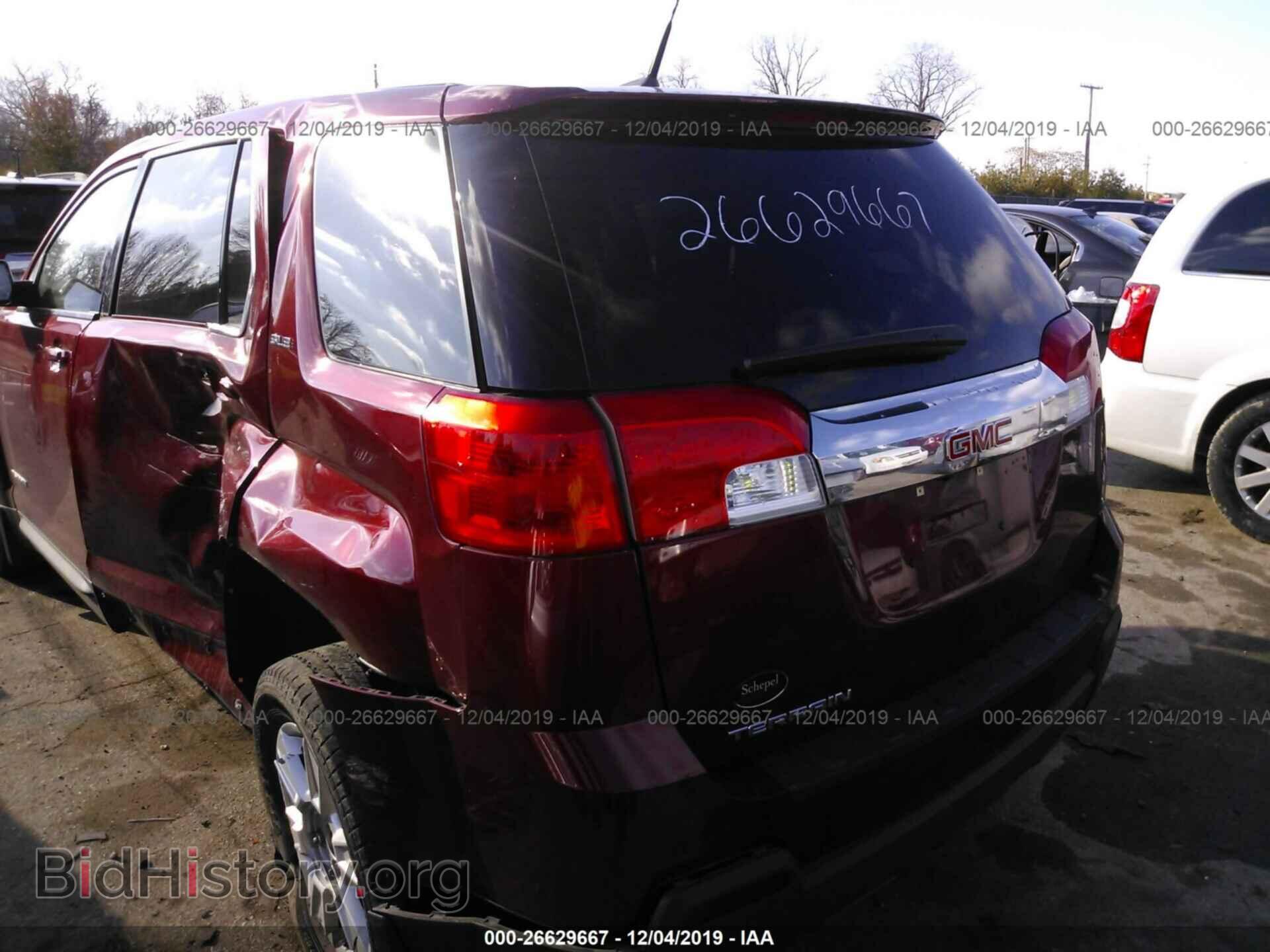 2012 GMC TERRAIN - VIN: 2GKALMEK7C6303340 - Фото 3