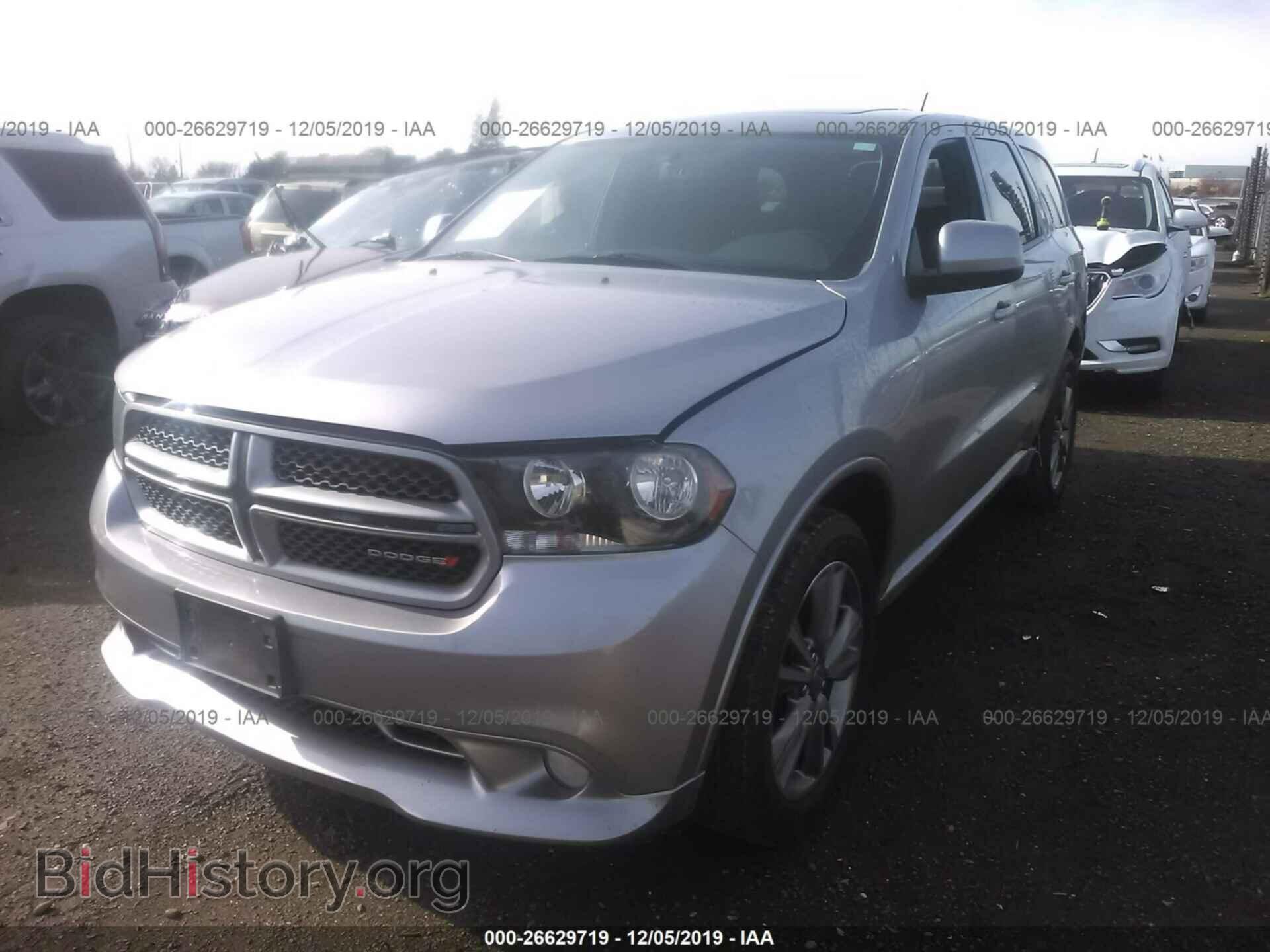 2013 DODGE DURANGO - VIN: 1C4RDJAG6DC698468 - Фото 2