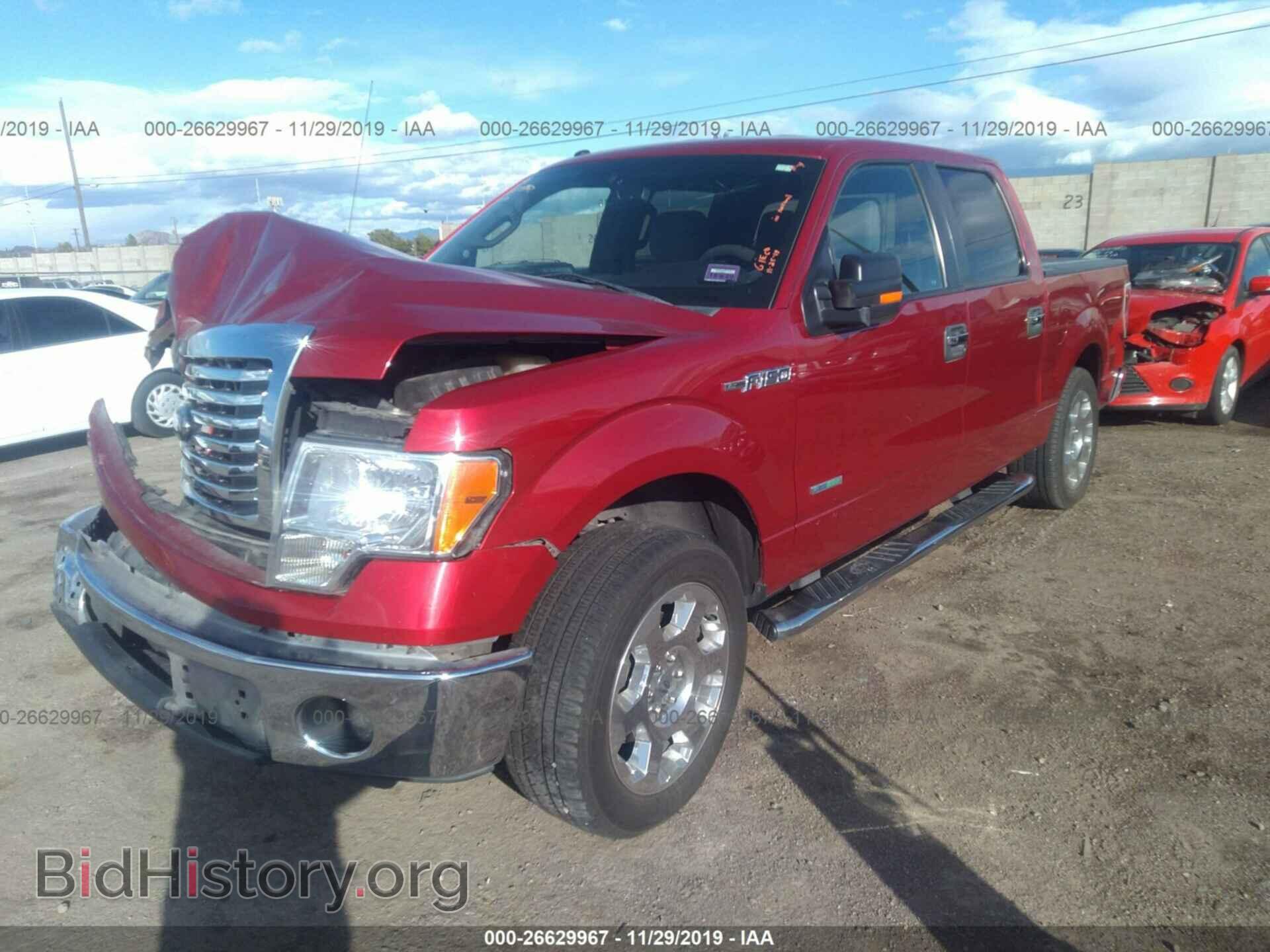 2012 FORD F150 - VIN: 1FTFW1CT7CFC80019 - Фото 2