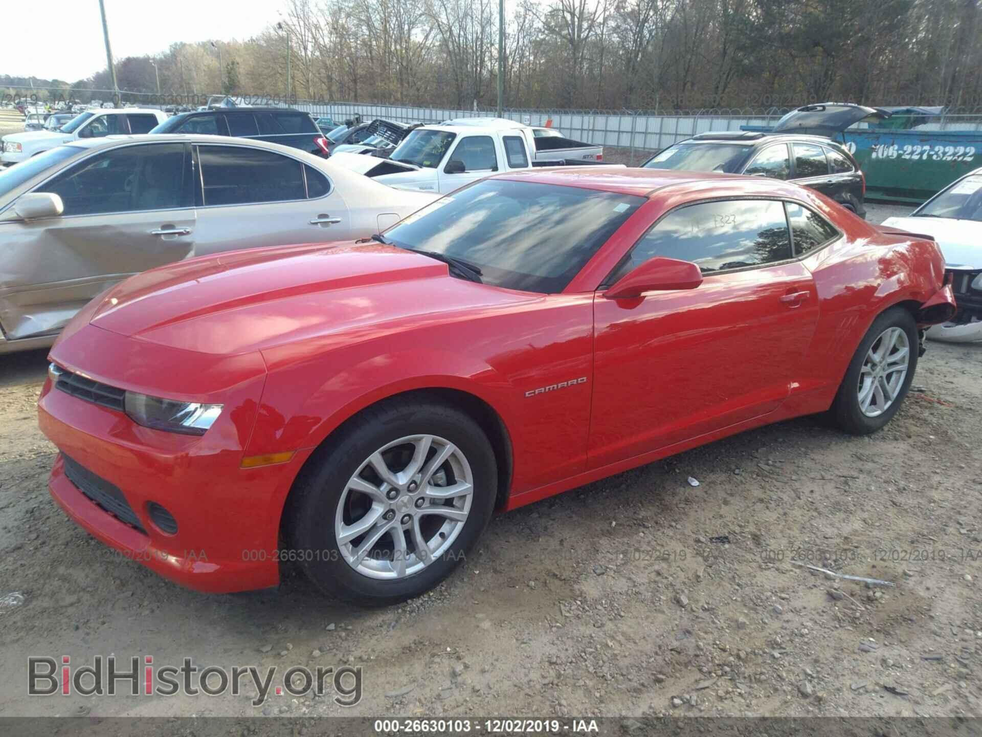 2015 CHEVROLET CAMARO - VIN: 2G1FB1E35F9310858 - Фото 2