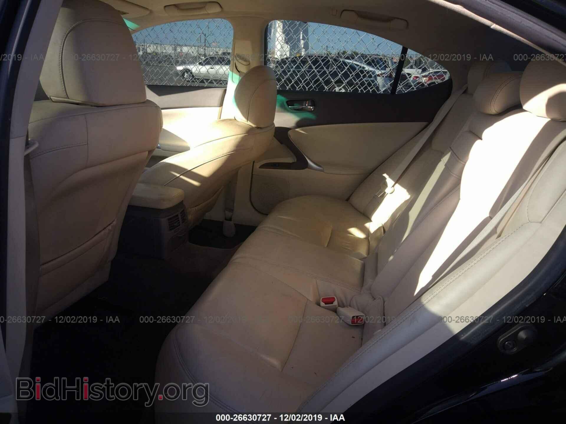 2009 LEXUS IS 250 - VIN: JTHBK262195096100 - Фото 8