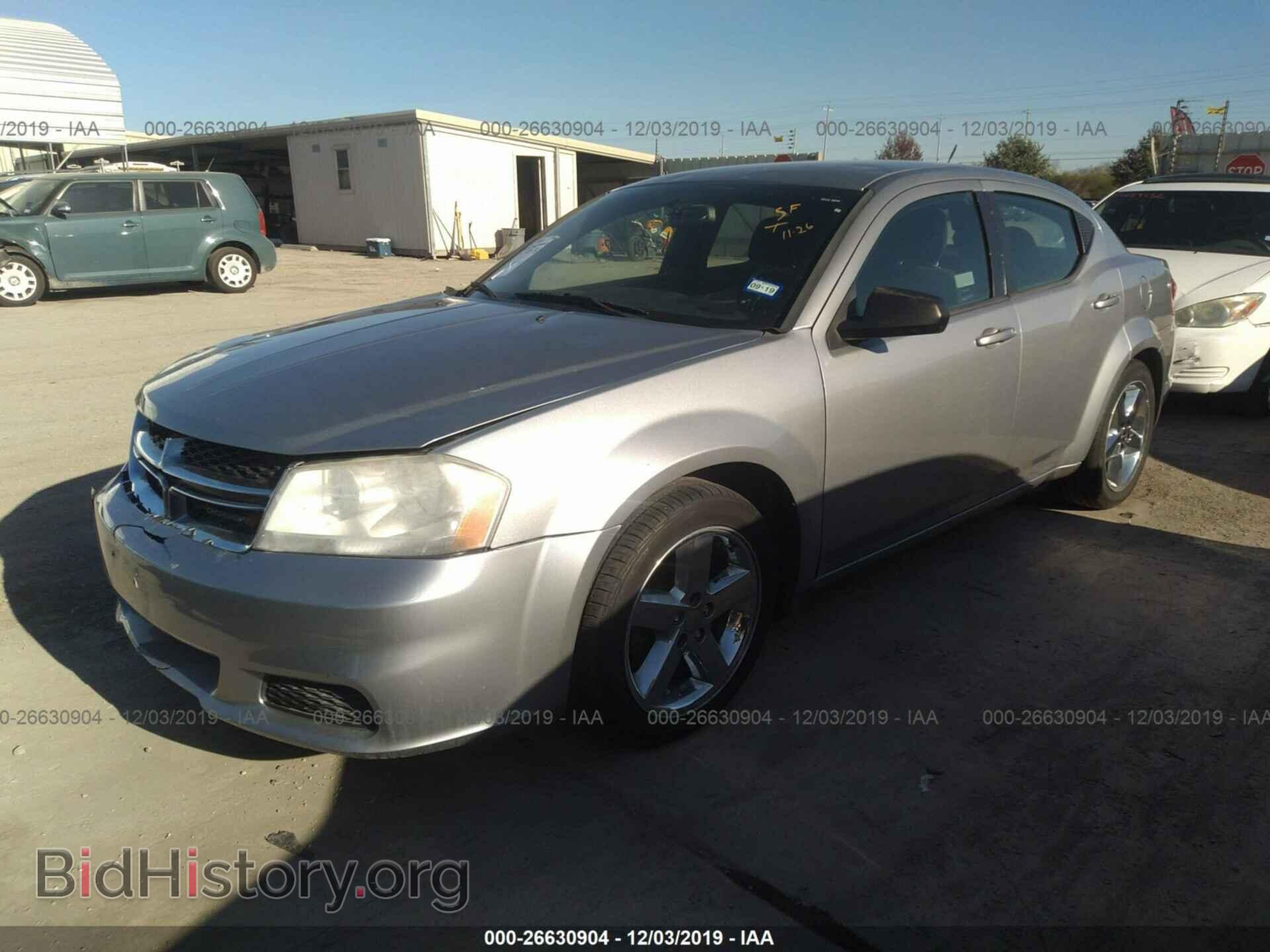 2013 DODGE AVENGER - VIN: 1C3CDZAB0DN596357 - Фото 2