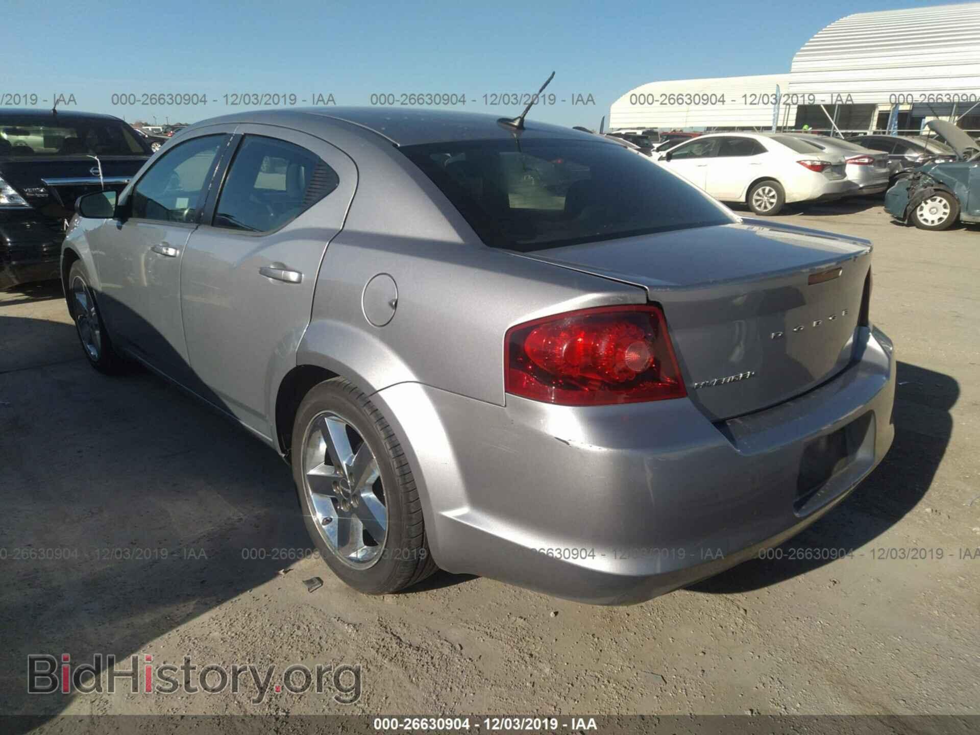 2013 DODGE AVENGER - VIN: 1C3CDZAB0DN596357 - Фото 3
