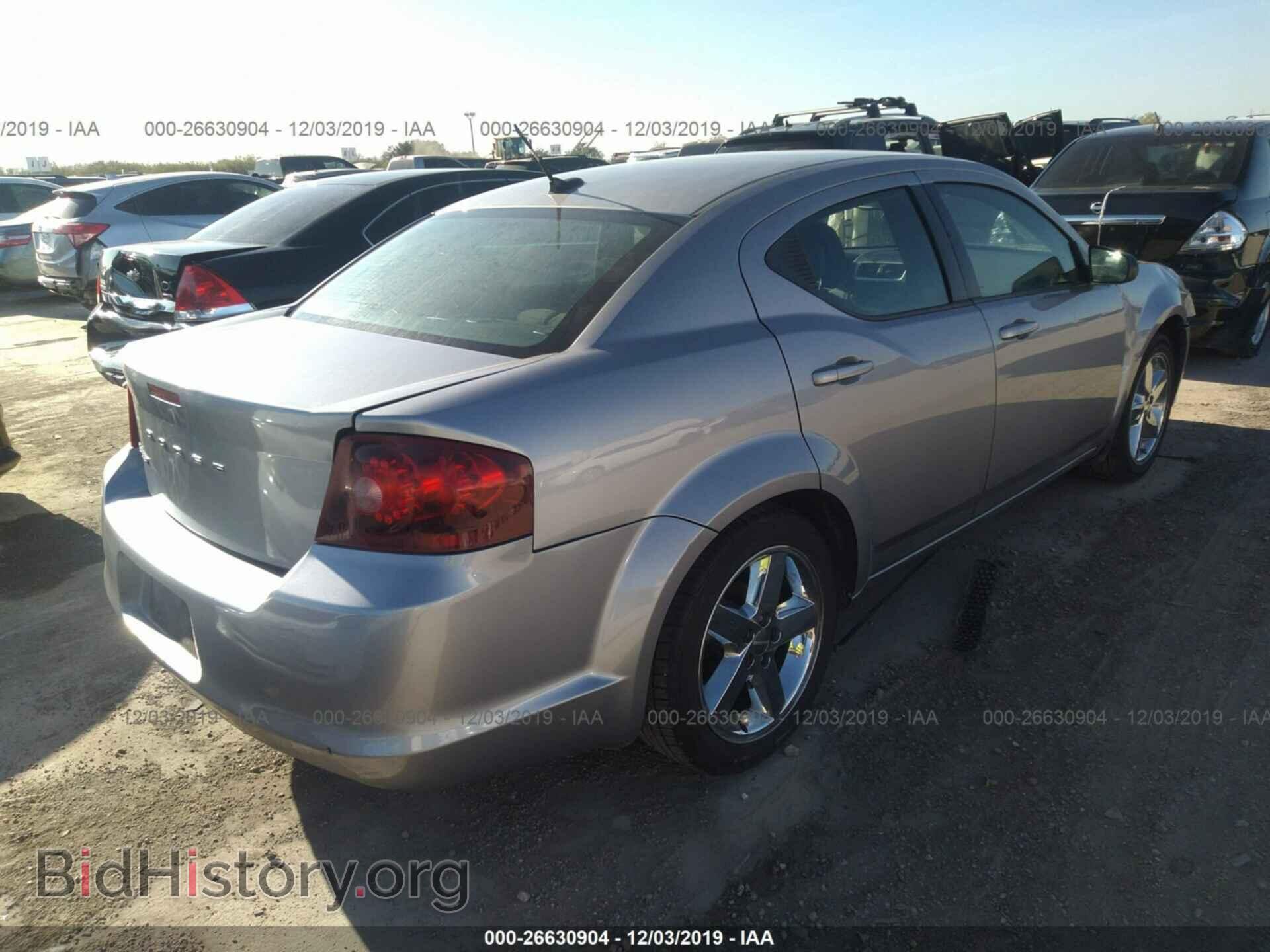 2013 DODGE AVENGER - VIN: 1C3CDZAB0DN596357 - Фото 4
