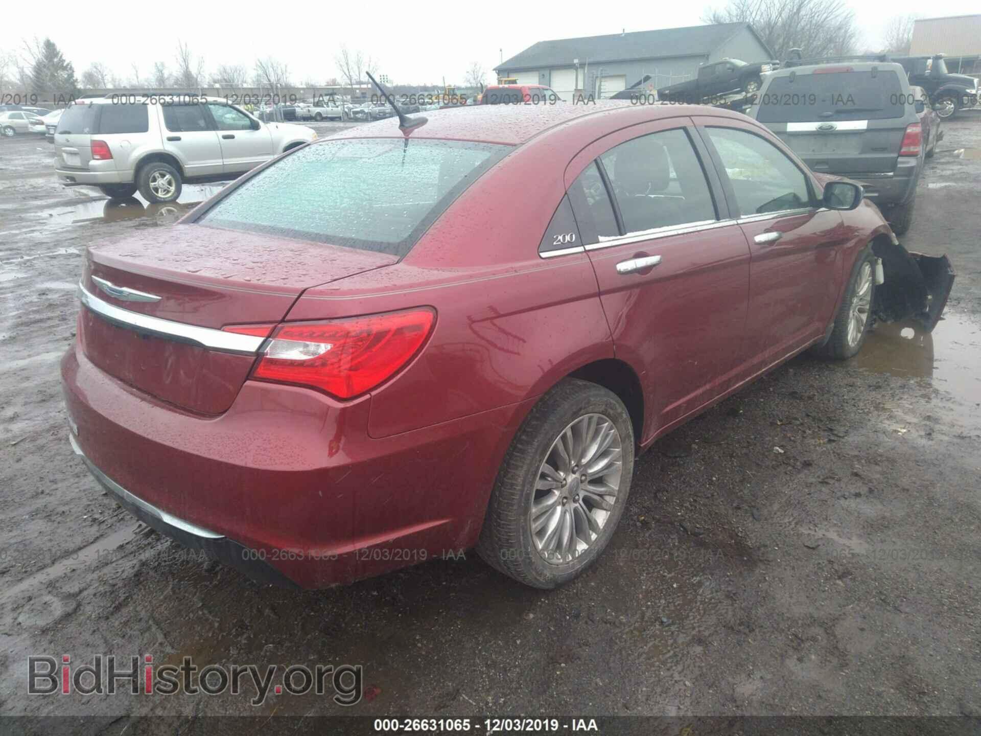 2012 CHRYSLER 200 - VIN: 1C3CCBCB7CN223340 - Фото 4
