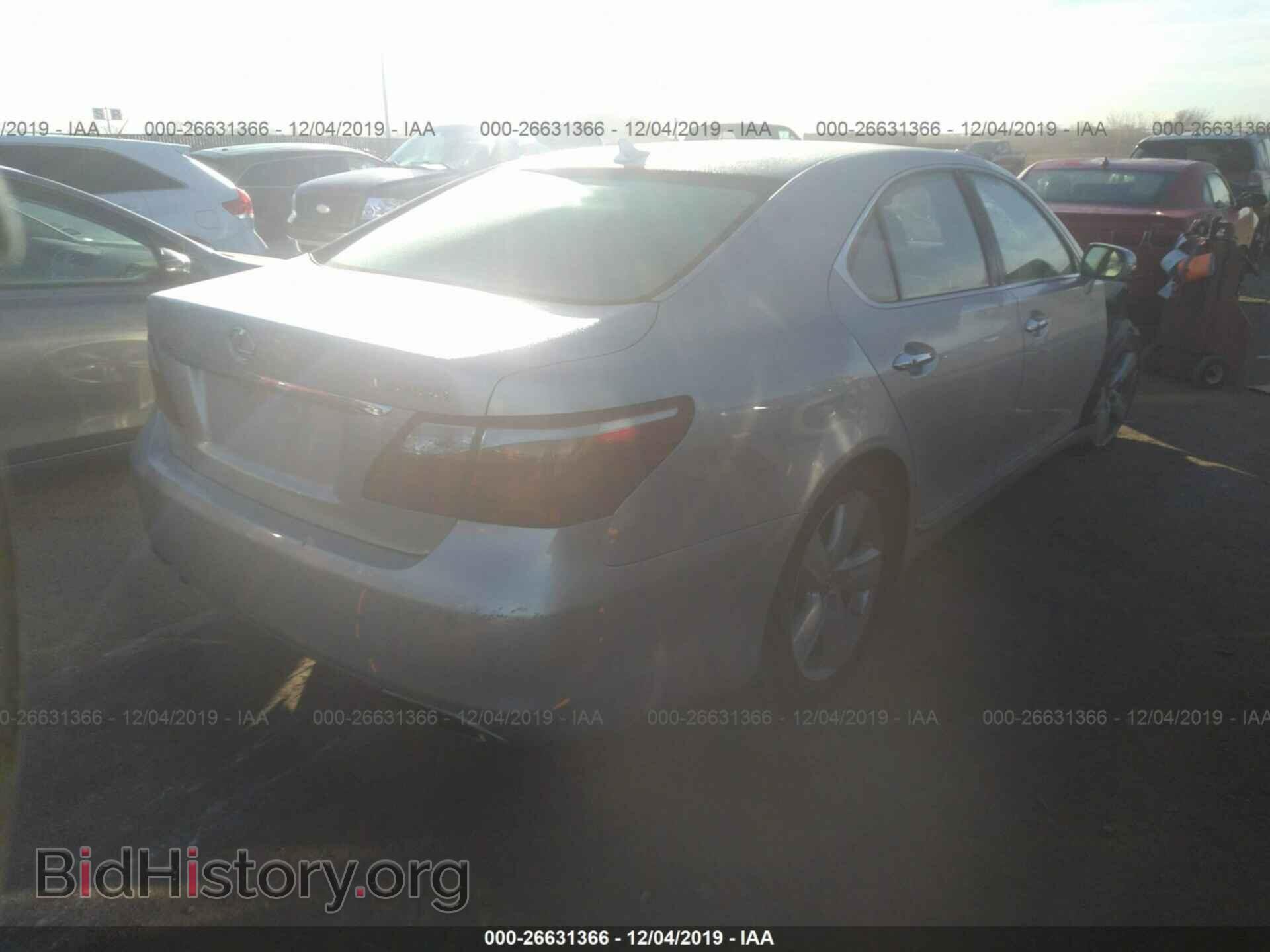 2012 LEXUS LS - VIN: JTHBL5EF2C5111746 - Фото 4
