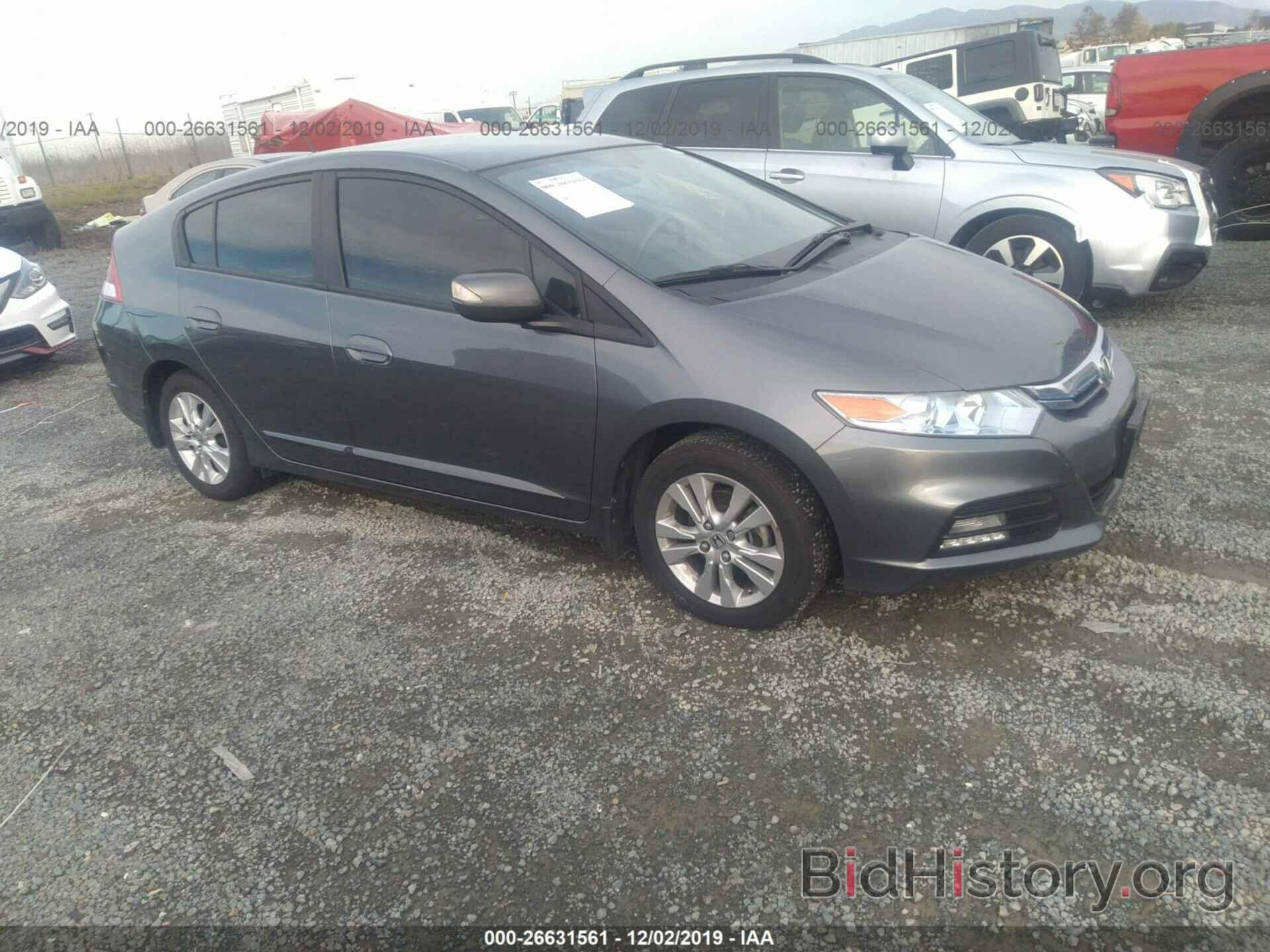 Photo JHMZE2H77CS004611 - HONDA INSIGHT 2012