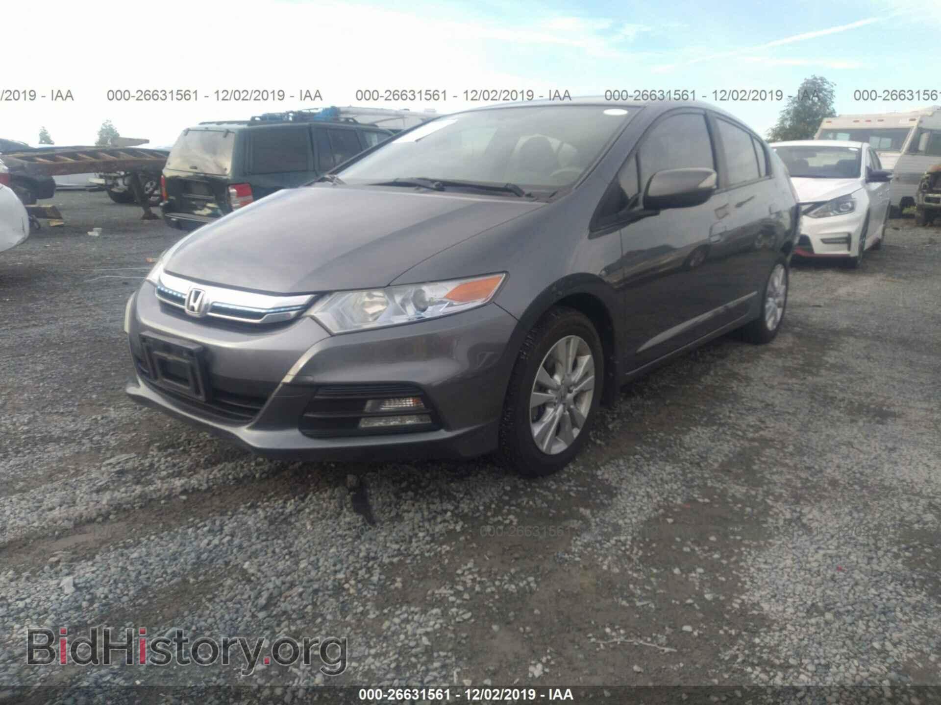 2012 HONDA INSIGHT - VIN: JHMZE2H77CS004611 - Photo 2