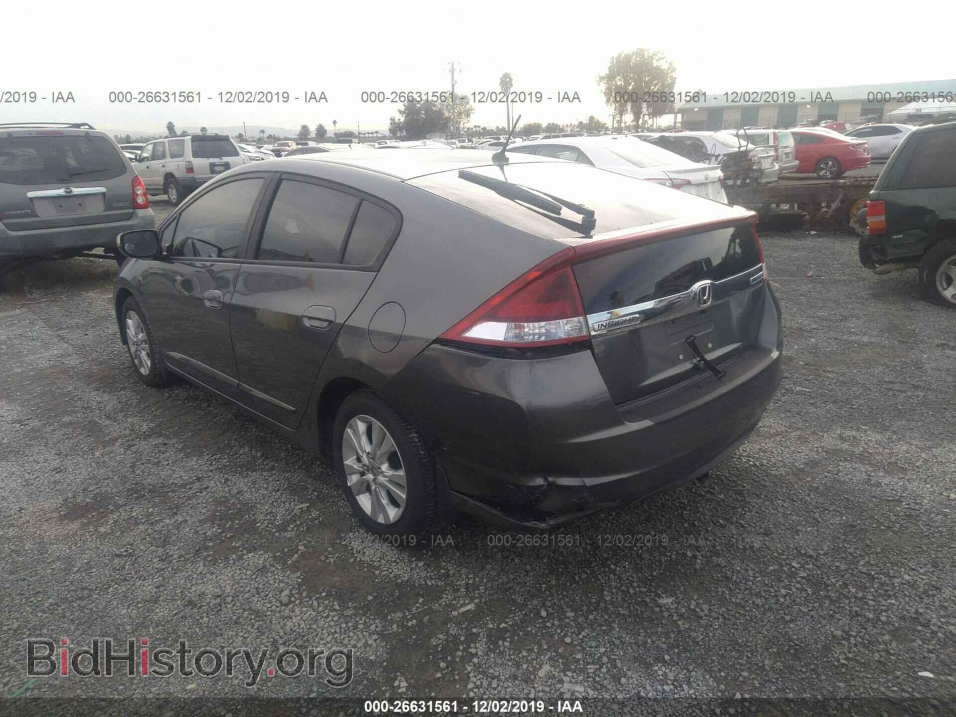 2012 HONDA INSIGHT - VIN: JHMZE2H77CS004611 - Photo 3