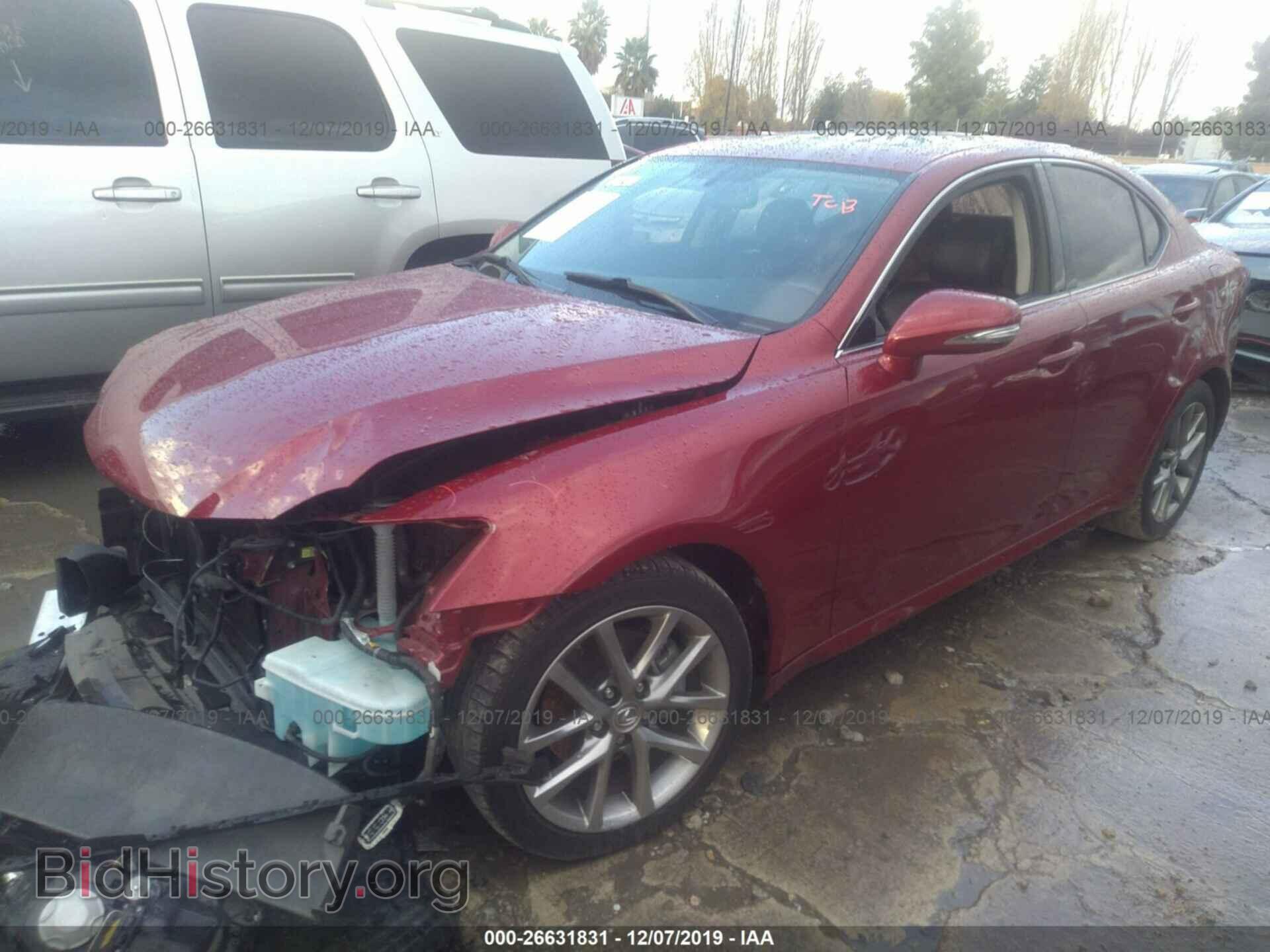 2013 LEXUS IS - VIN: JTHBF5C22D5191008 - Photo 2