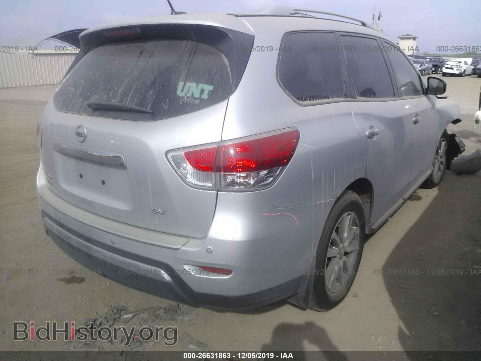 2015 NISSAN PATHFINDER - VIN: 5N1AR2MN0FC633595 - Фото 4