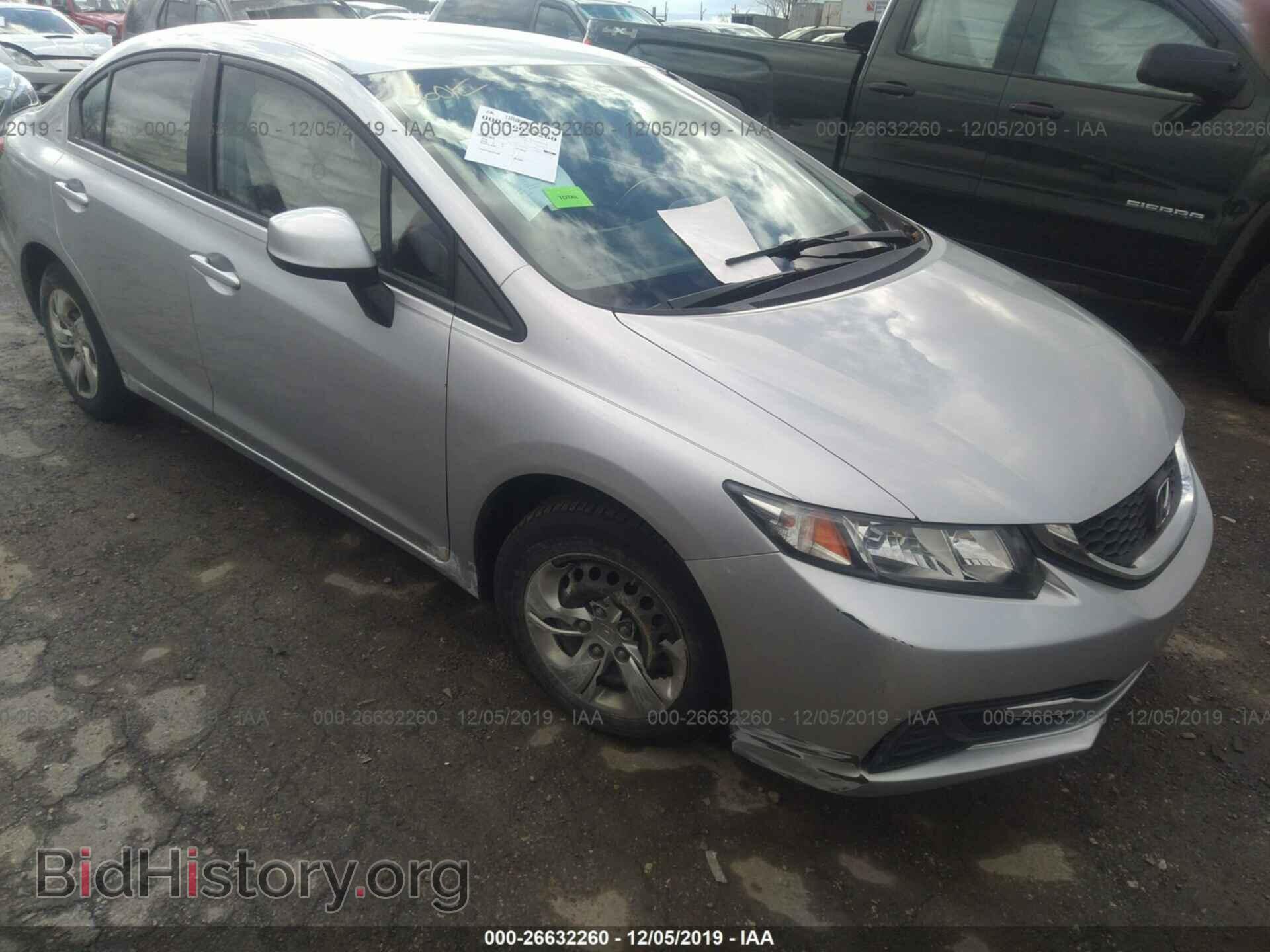 Фотография 19XFB2F55DE280935 - HONDA CIVIC 2013
