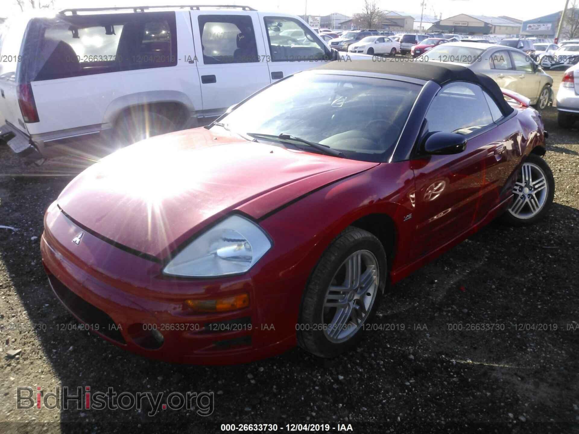 2003 Mitsubishi Eclipse - VIN: 4A3AE55H43E172764 - Photo 2