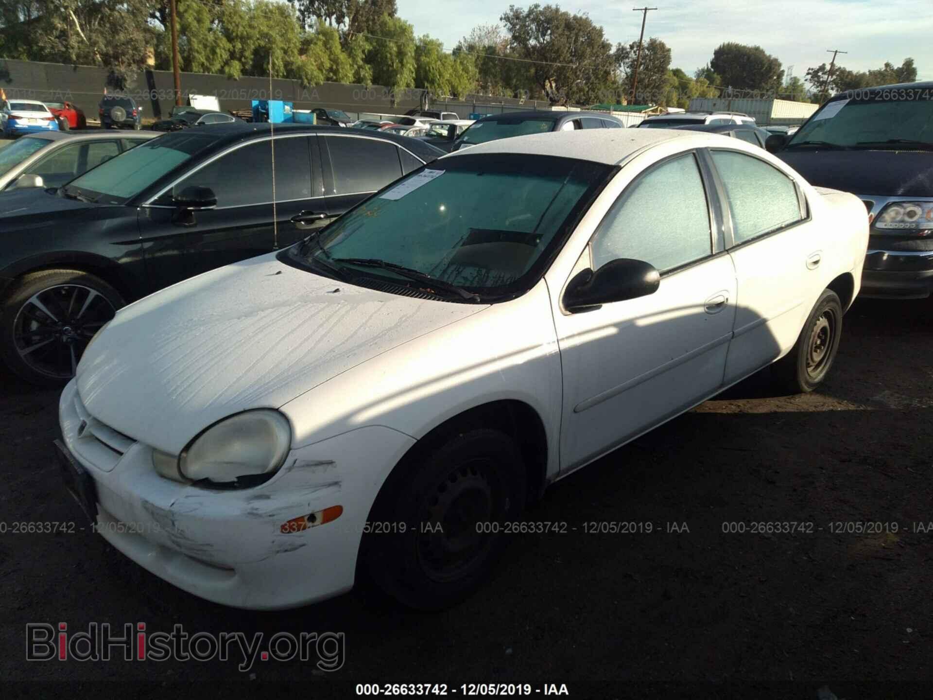 2002 DODGE NEON - VIN: 1B3ES16C32D554055 - Фото 2