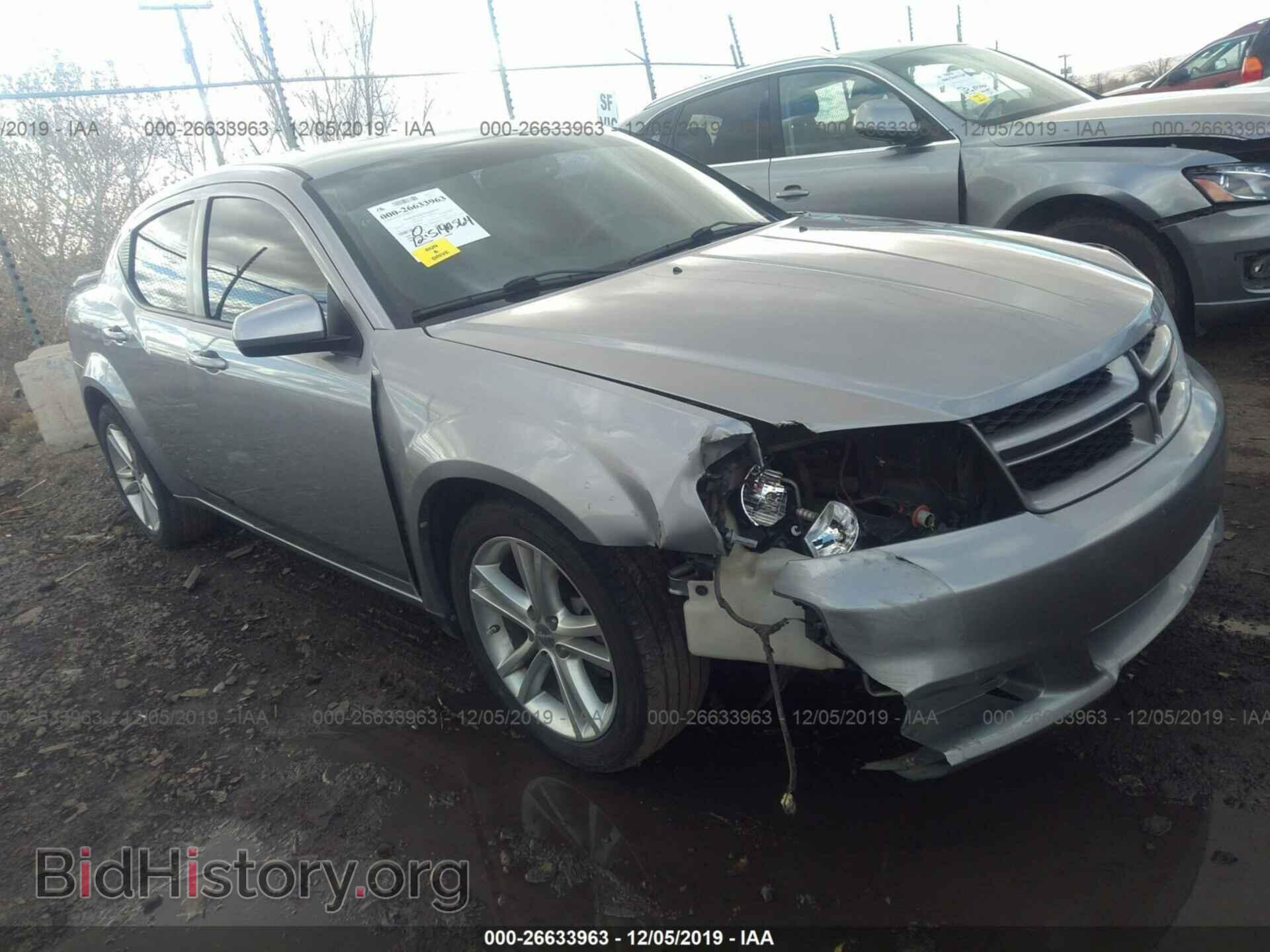 Фотография 1C3CDZCG3DN700932 - DODGE AVENGER 2013