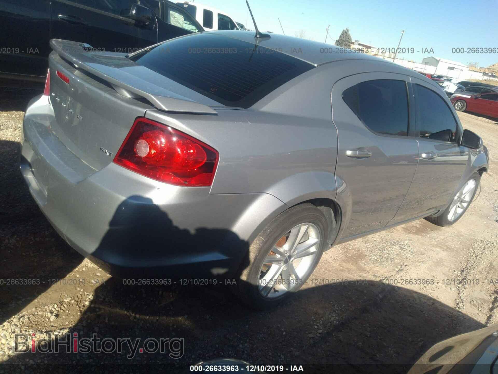 2013 DODGE AVENGER - VIN: 1C3CDZCG3DN700932 - Фото 4