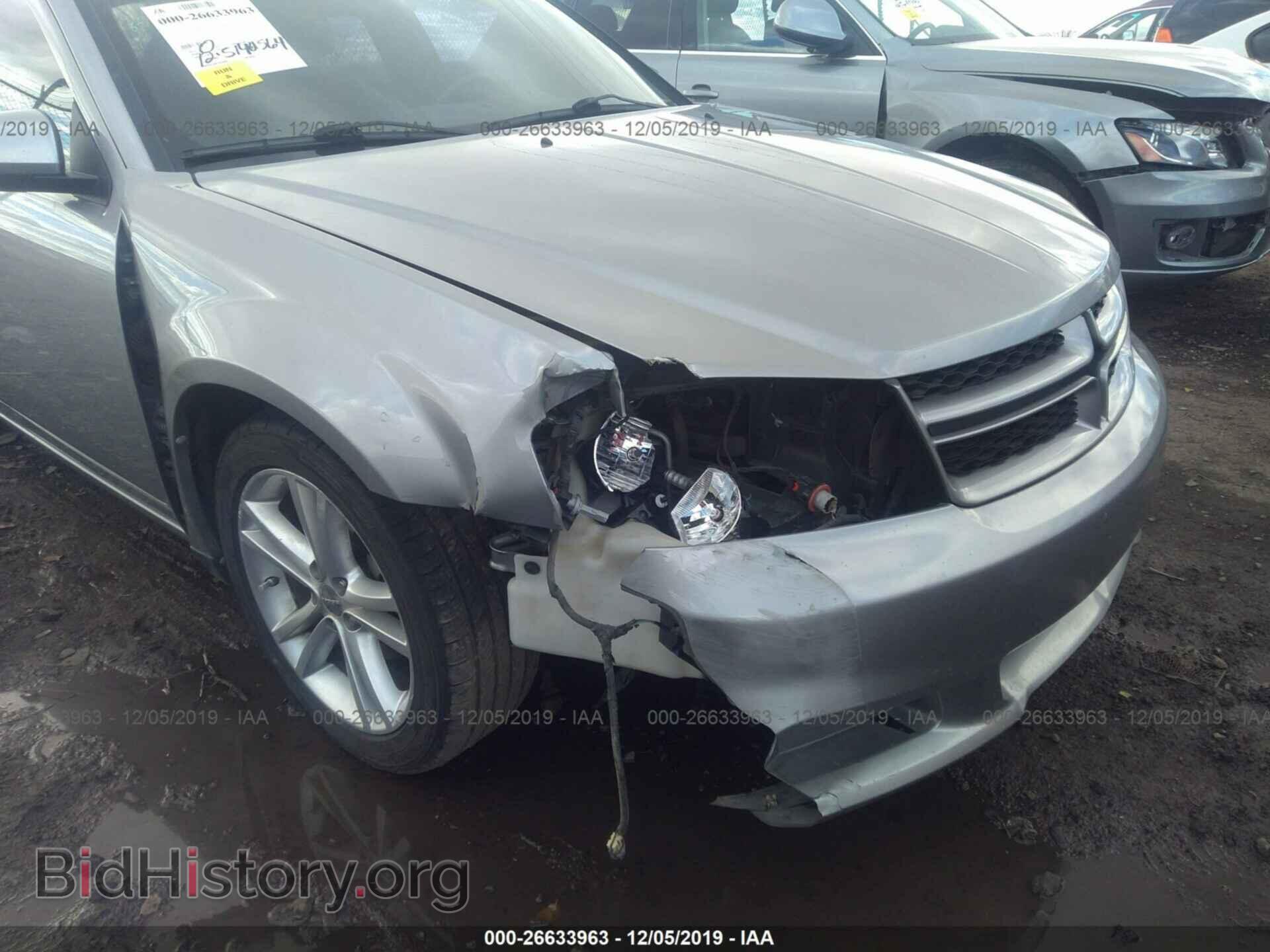 2013 DODGE AVENGER - VIN: 1C3CDZCG3DN700932 - Фото 6