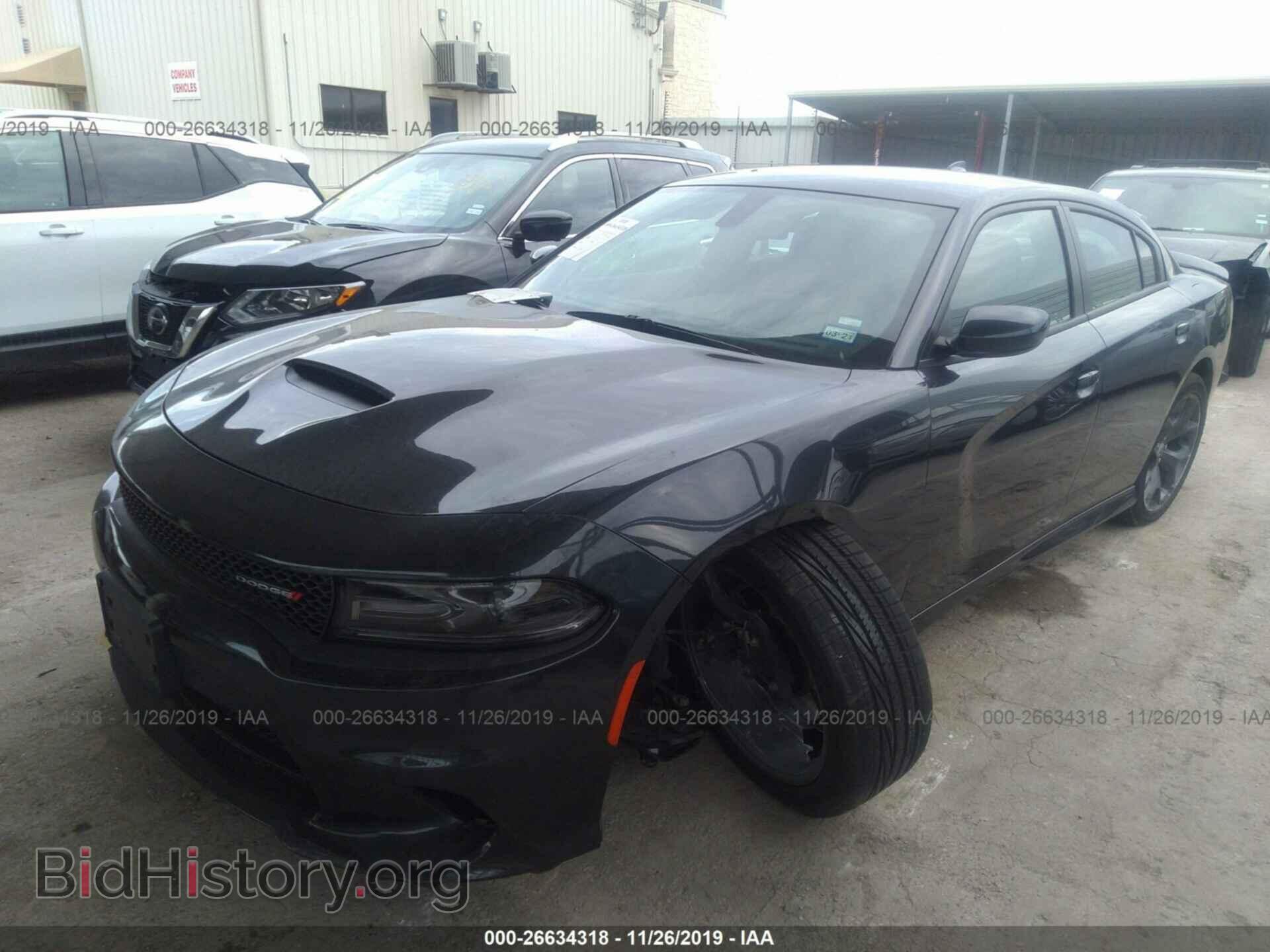 2019 DODGE CHARGER - VIN: 2C3CDXHG9KH630551 - Фото 2