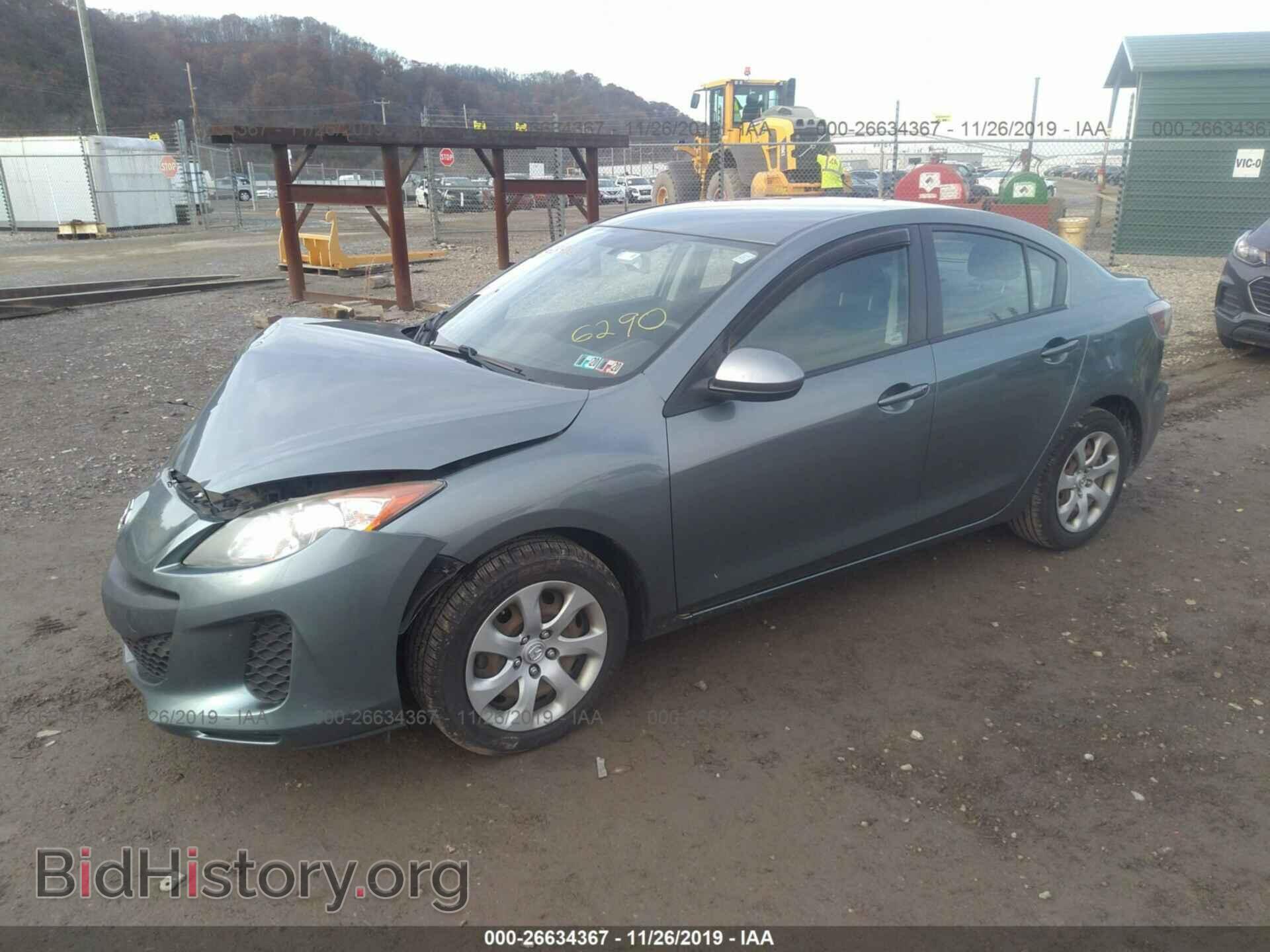 2012 MAZDA 3 - VIN: JM1BL1UG1C1536290 - Фото 2