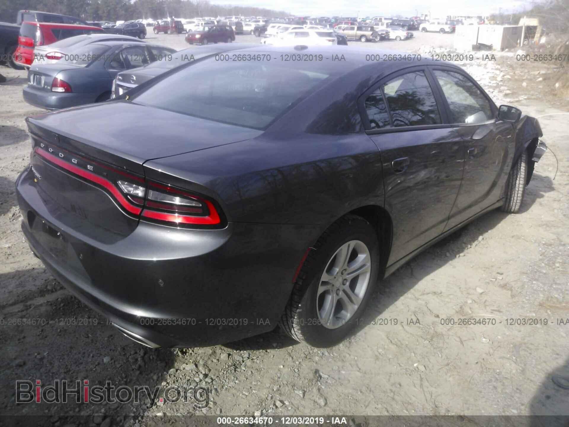 2019 DODGE CHARGER - VIN: 2C3CDXBGXKH728044 - Фото 4