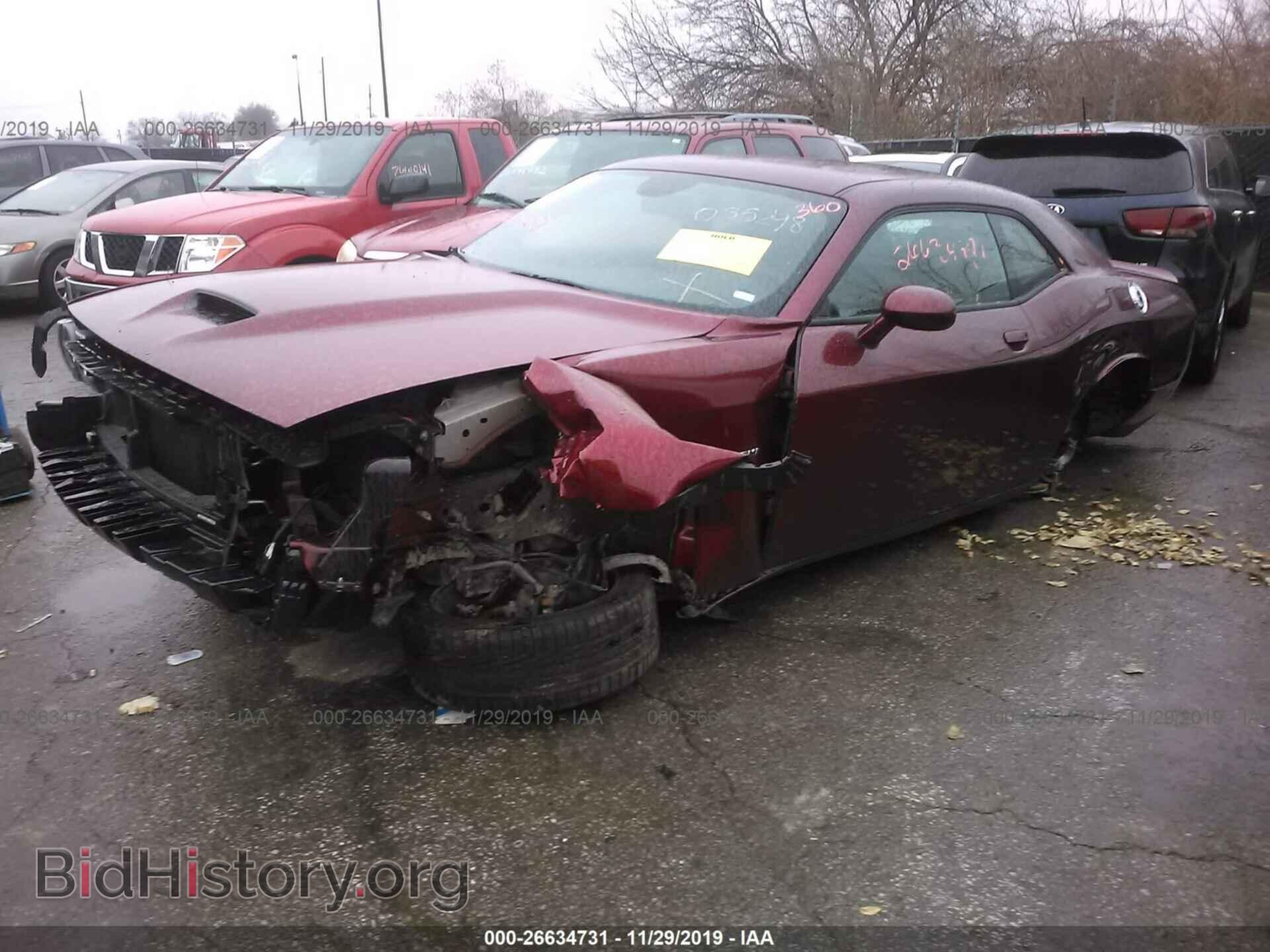 2019 DODGE CHALLENGER - VIN: 2C3CDZBT6KH550853 - Фото 2