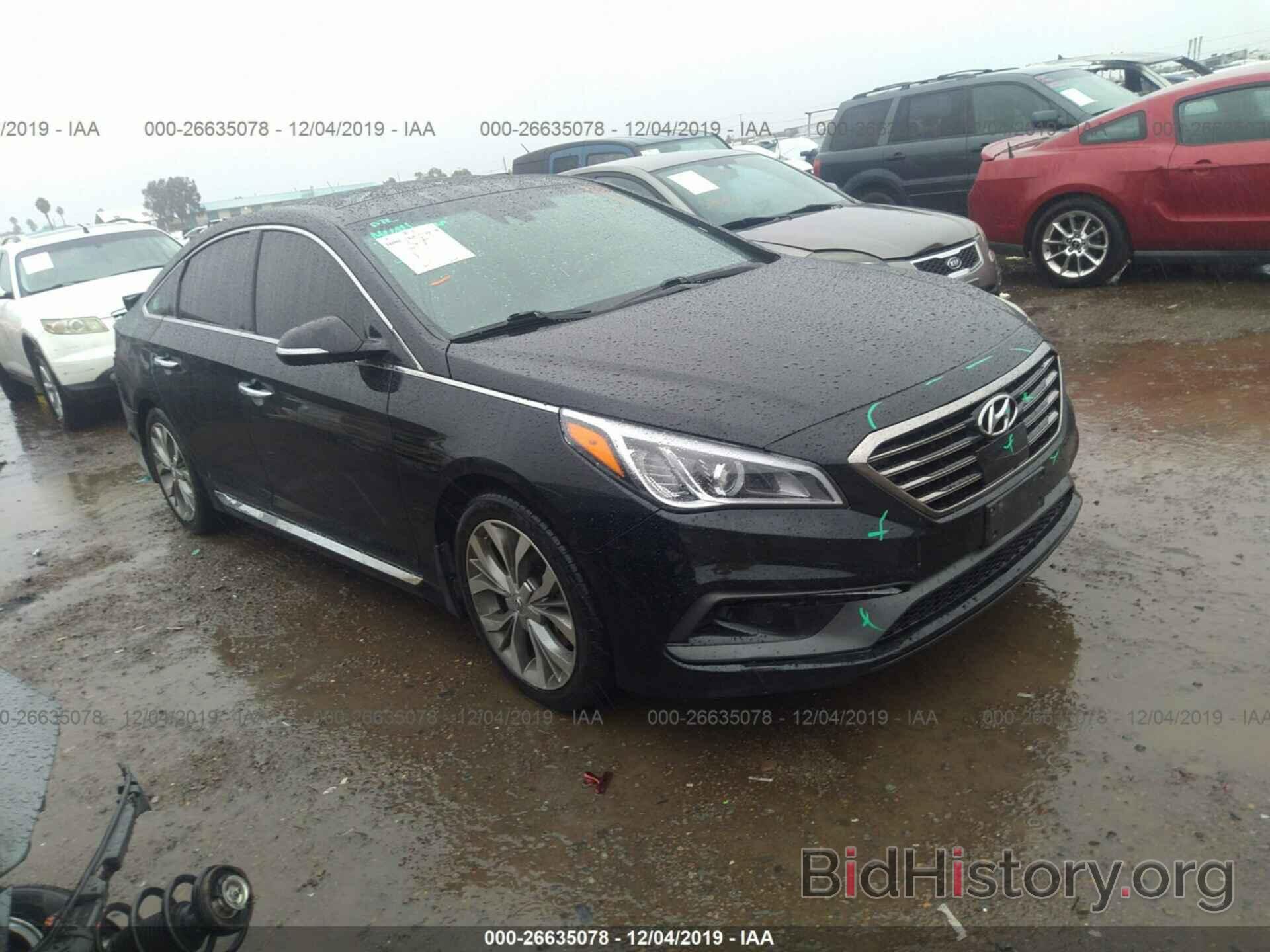 Photo 5NPE34AB4FH145493 - HYUNDAI SONATA 2015