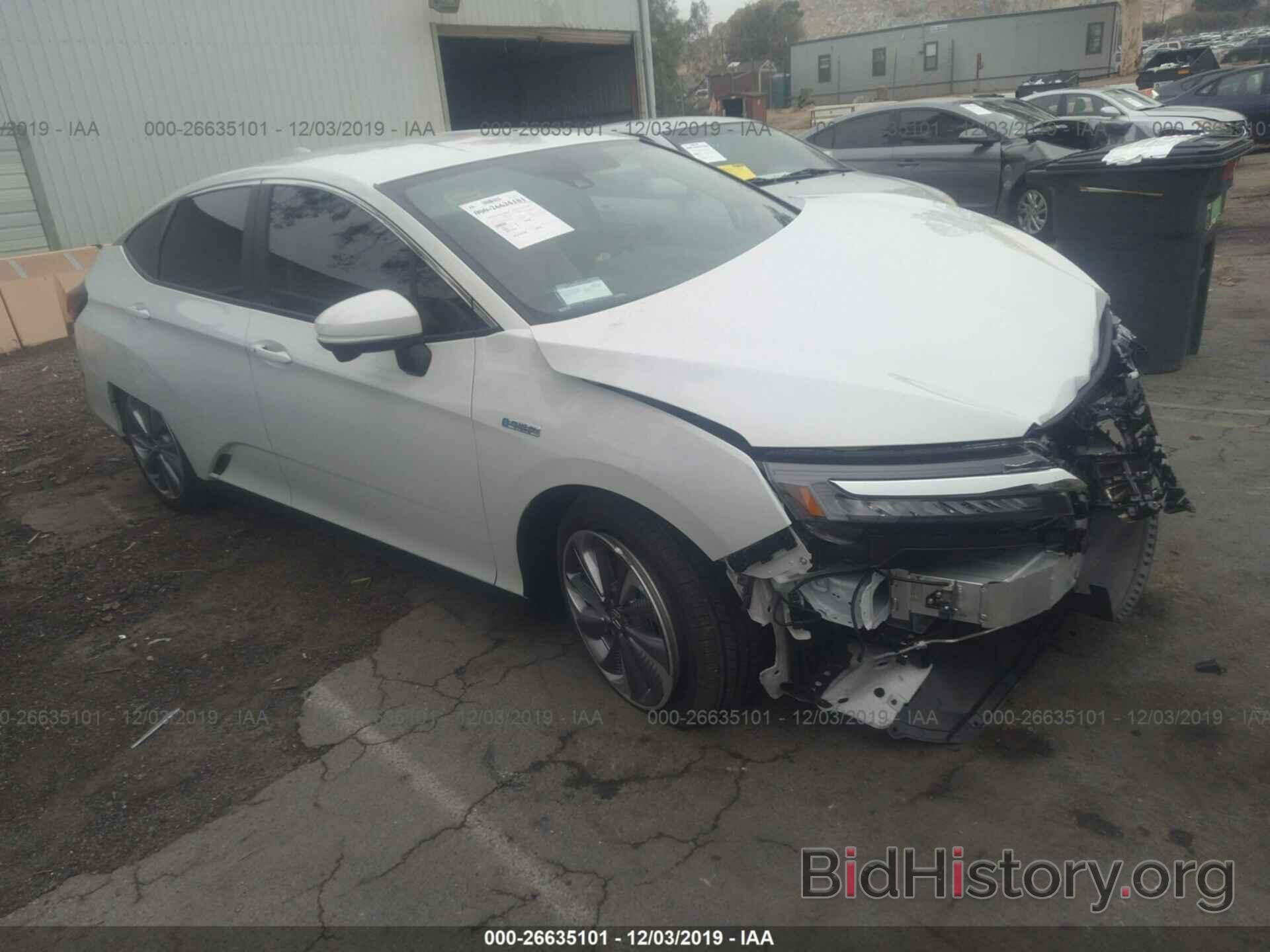 Photo JHMZC5F30KC003316 - HONDA CLARITY 2019