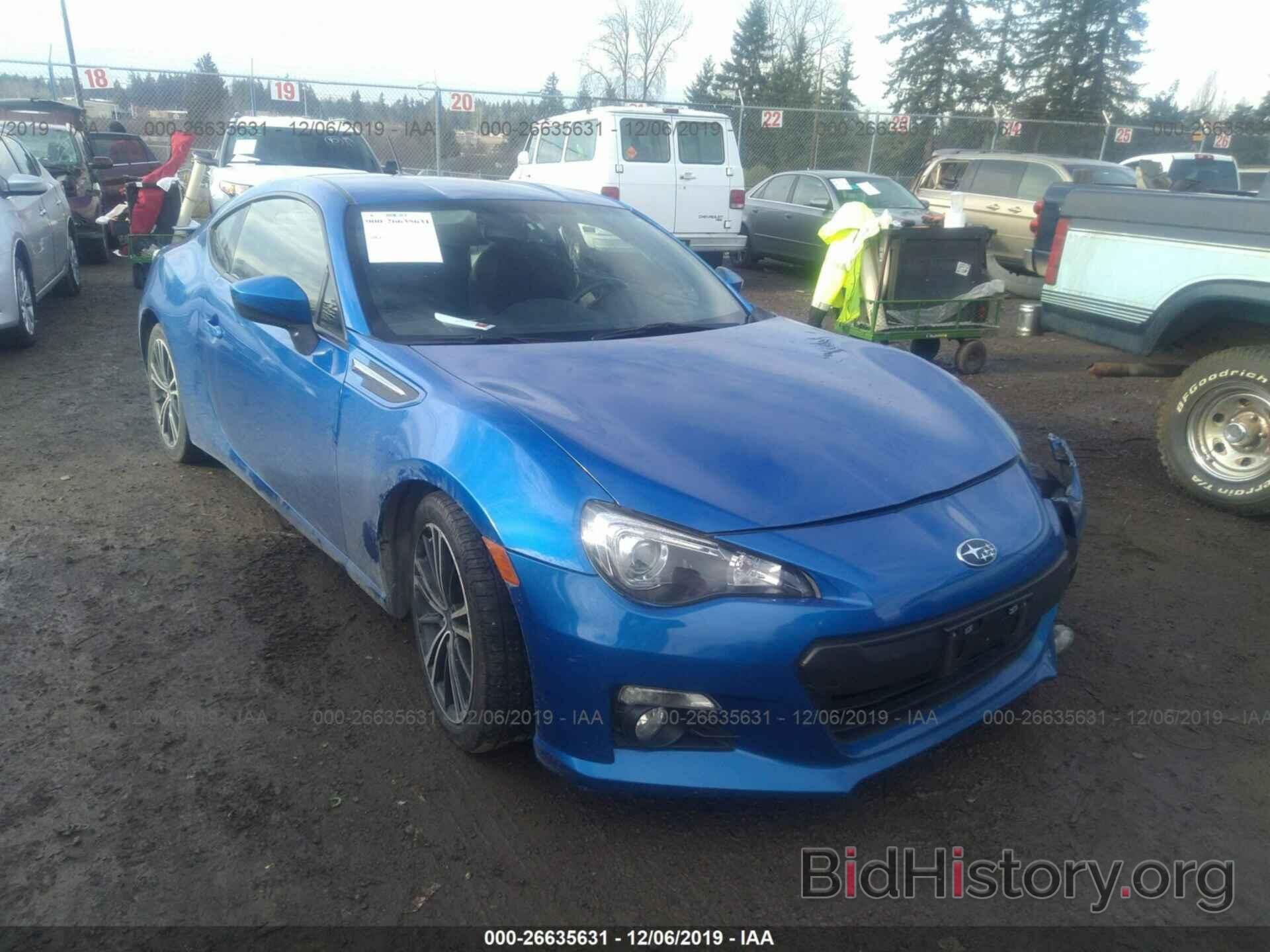 Photo JF1ZCAC14D1609333 - SUBARU BRZ 2013