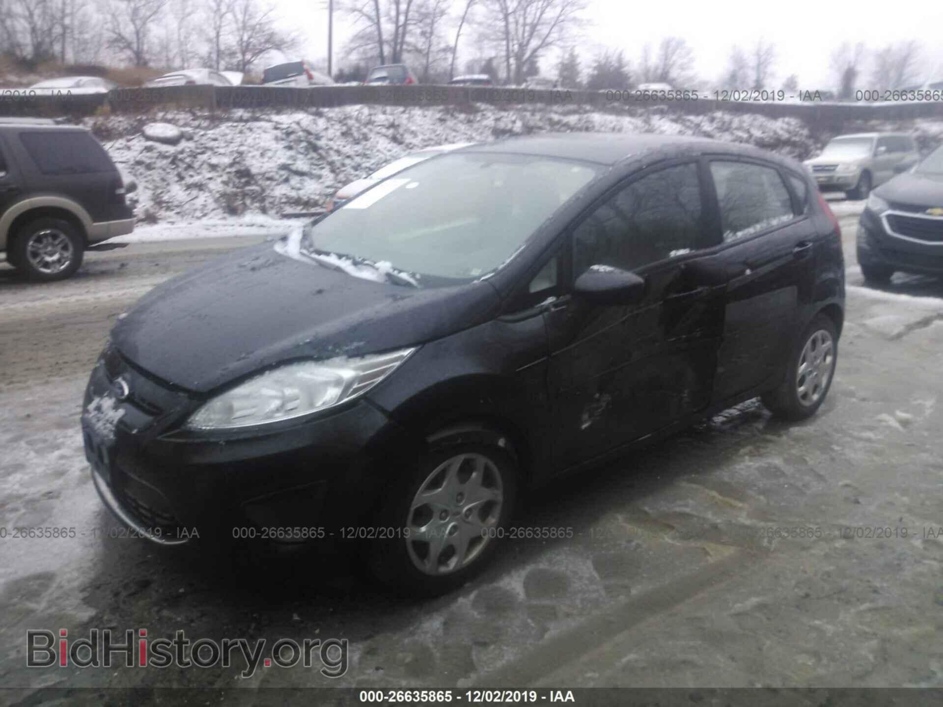 2011 FORD FIESTA - VIN: 3FADP4EJ2BM124976 - Фото 2