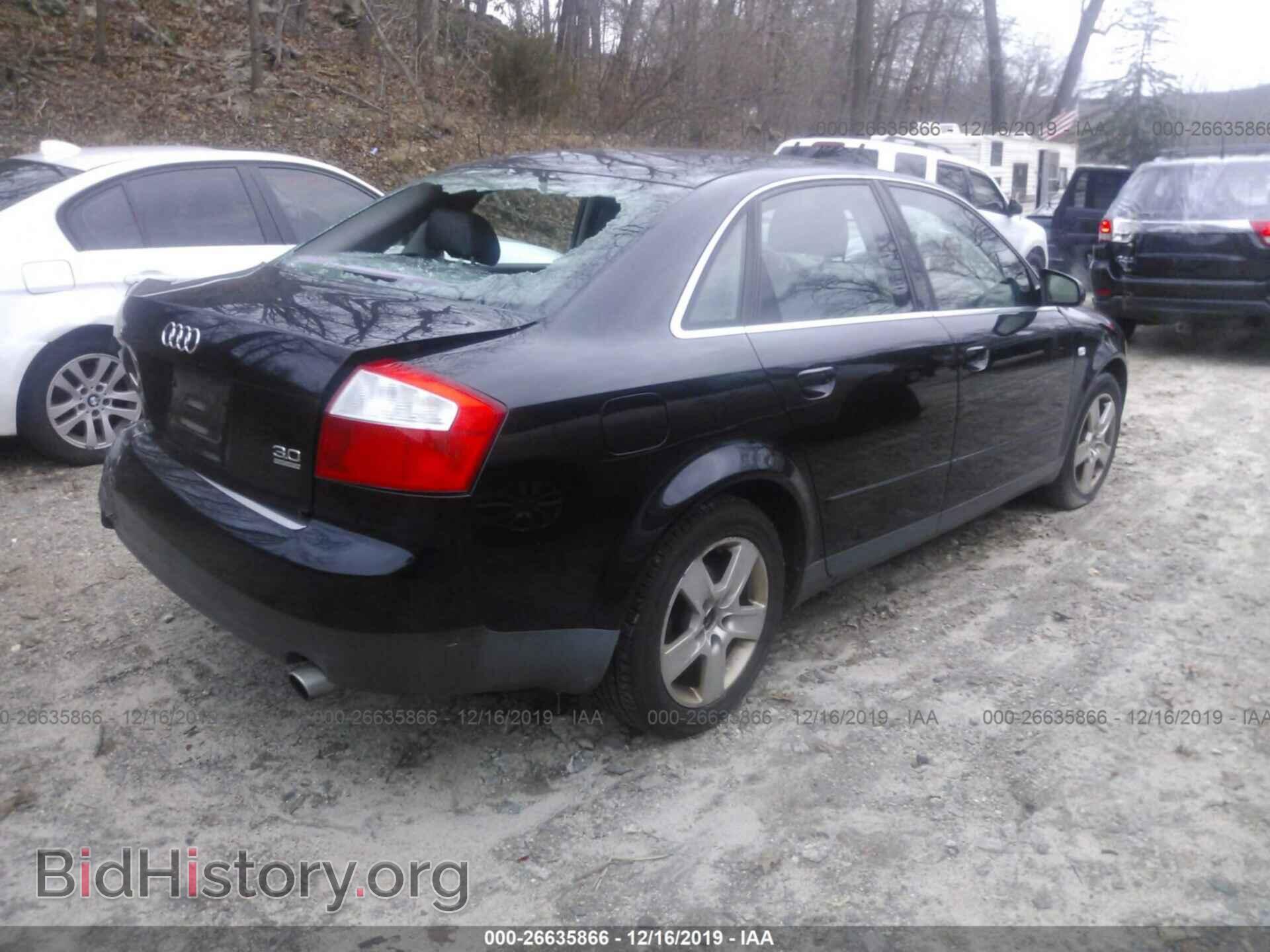 2002 Audi A4 - VIN: WAULT68E32A172539 - Photo 4