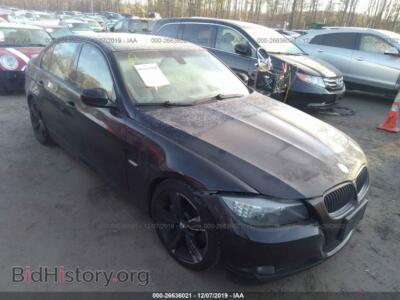 2009 BMW 335 I, черный — VIN WBAPM77599NL88694, IAAI