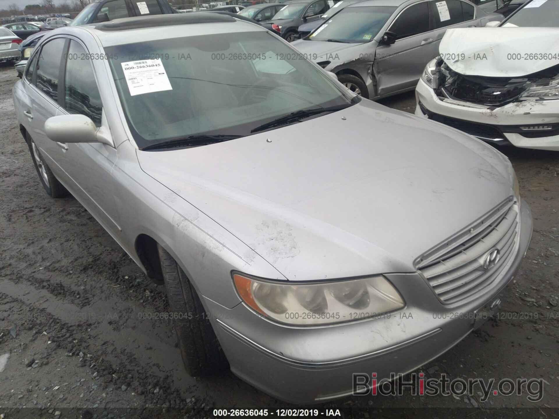 Photo KMHFC46FX6A109326 - Hyundai Azera 2006