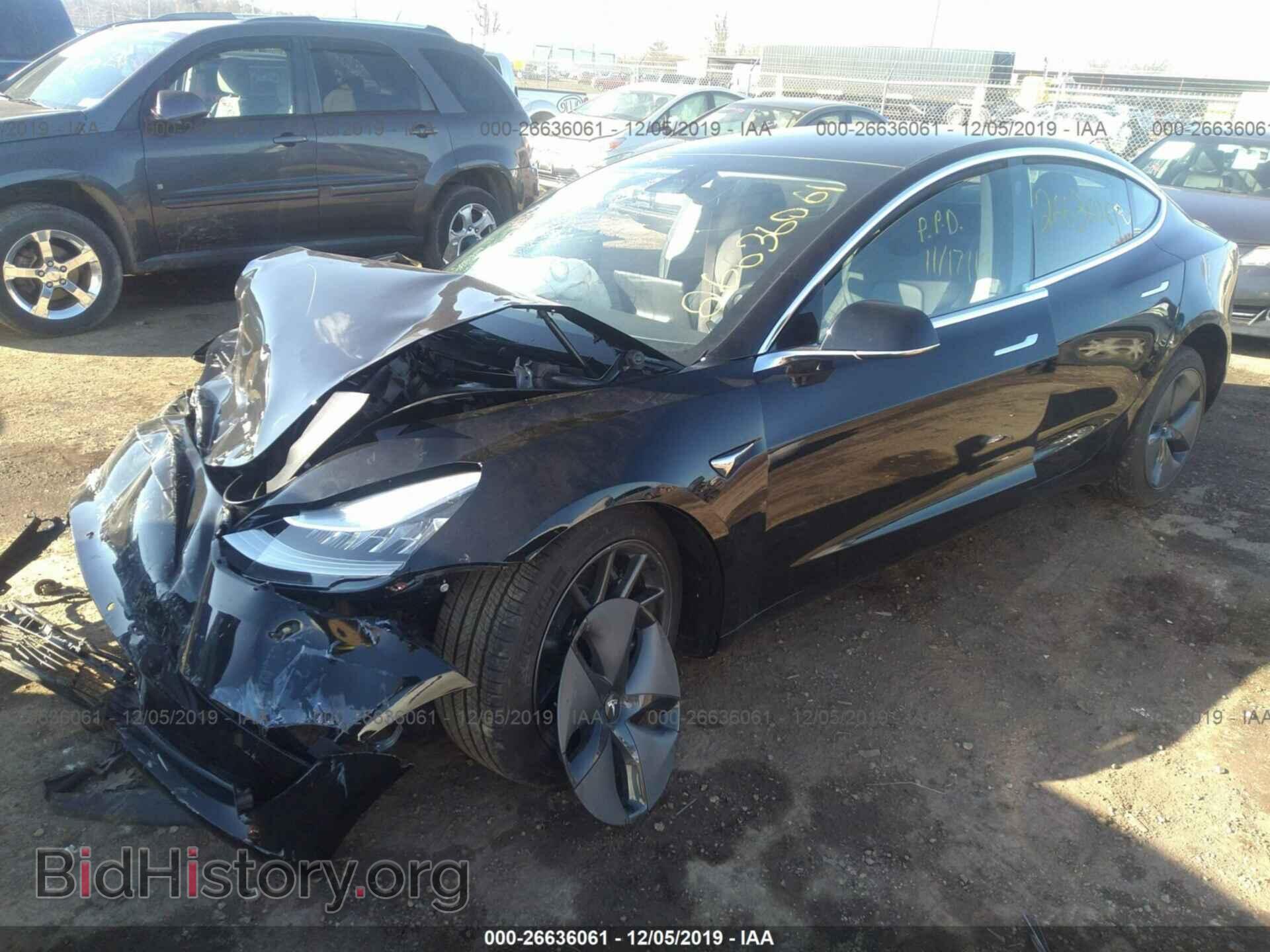 2019 TESLA MODEL 3 - VIN: 5YJ3E1EA3KF399142 - Photo 2