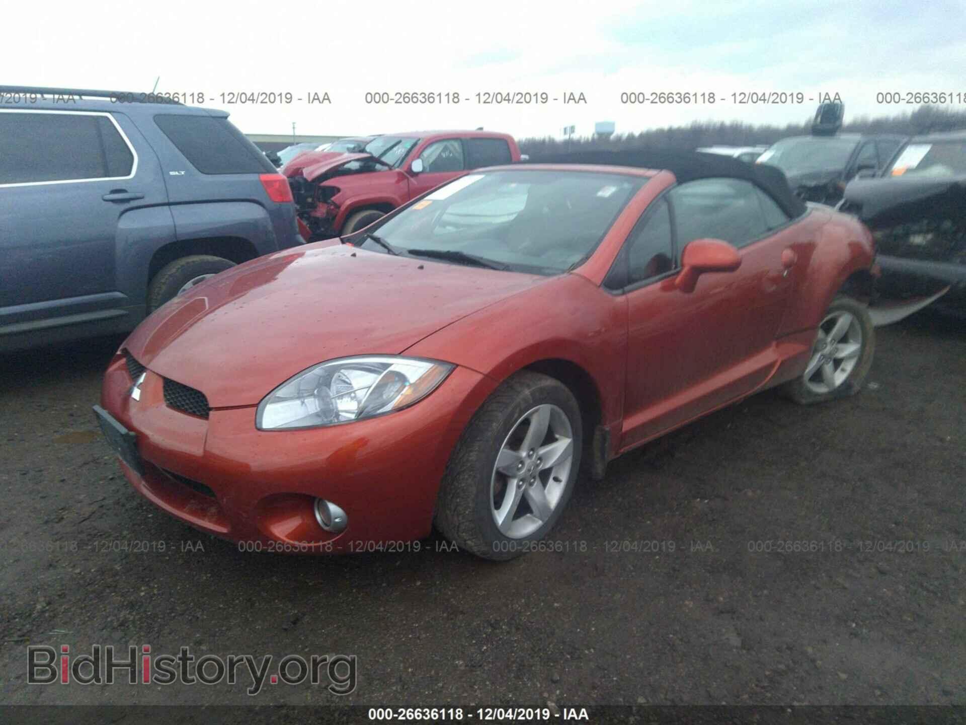 2007 MITSUBISHI ECLIPSE - VIN: 4A3AL25F57E048477 - Photo 2