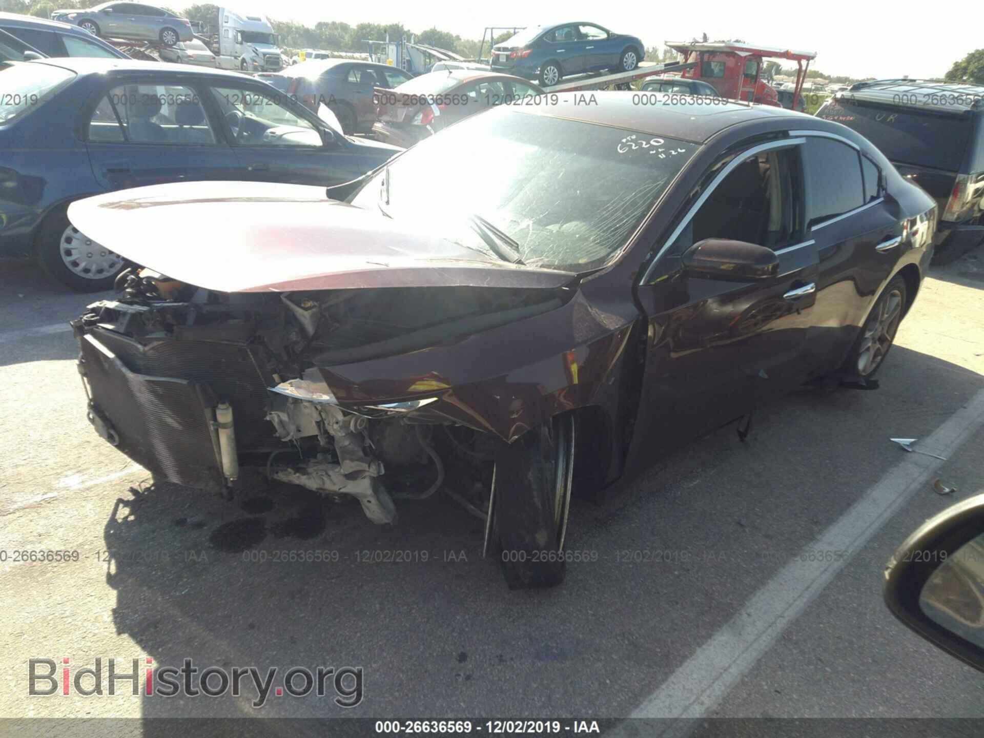 2014 NISSAN MAXIMA - VIN: 1N4AA5AP0EC486220 - Фото 2