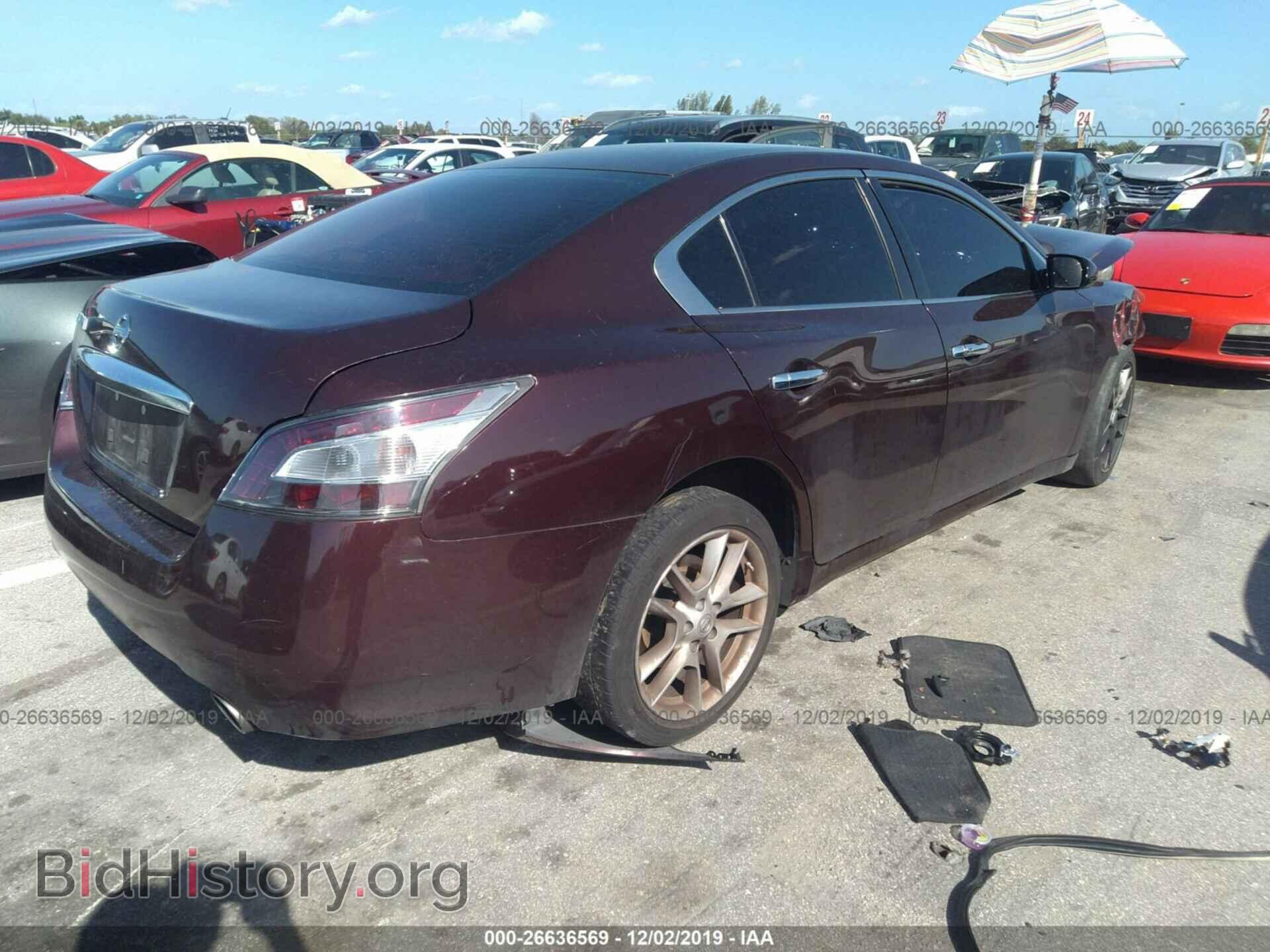 2014 NISSAN MAXIMA - VIN: 1N4AA5AP0EC486220 - Фото 4