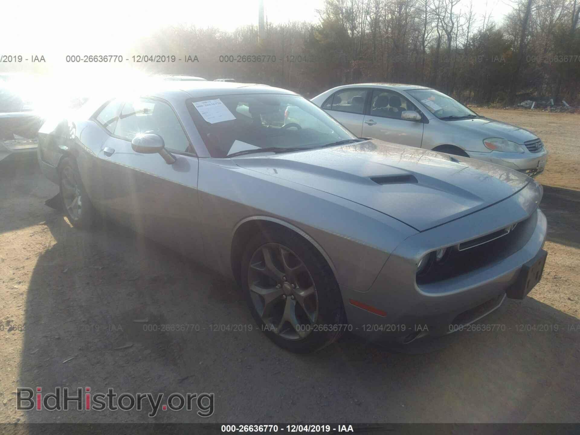 Photo 2C3CDZAG3GH195569 - DODGE CHALLENGER 2016