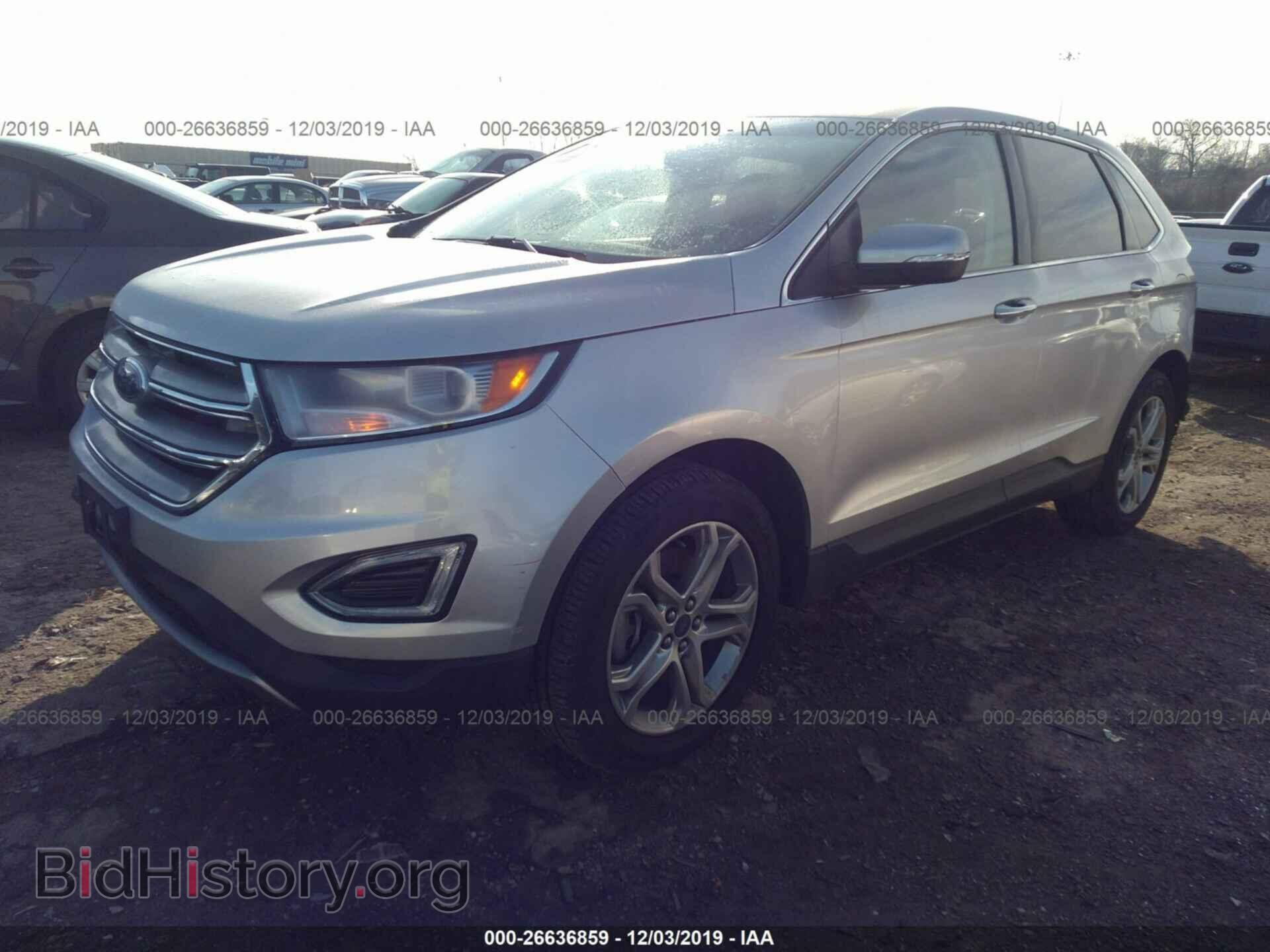 2017 FORD EDGE - VIN: 2FMPK4K90HBB59702 - Photo 2