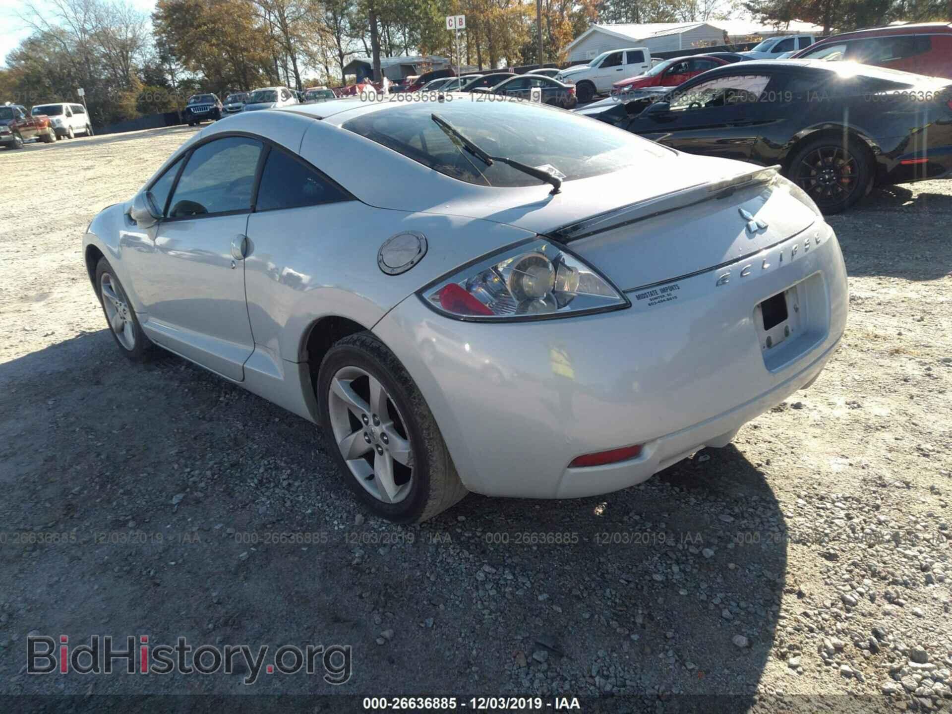 2007 MITSUBISHI ECLIPSE - VIN: 4A3AK24F37E002313 - Фото 3